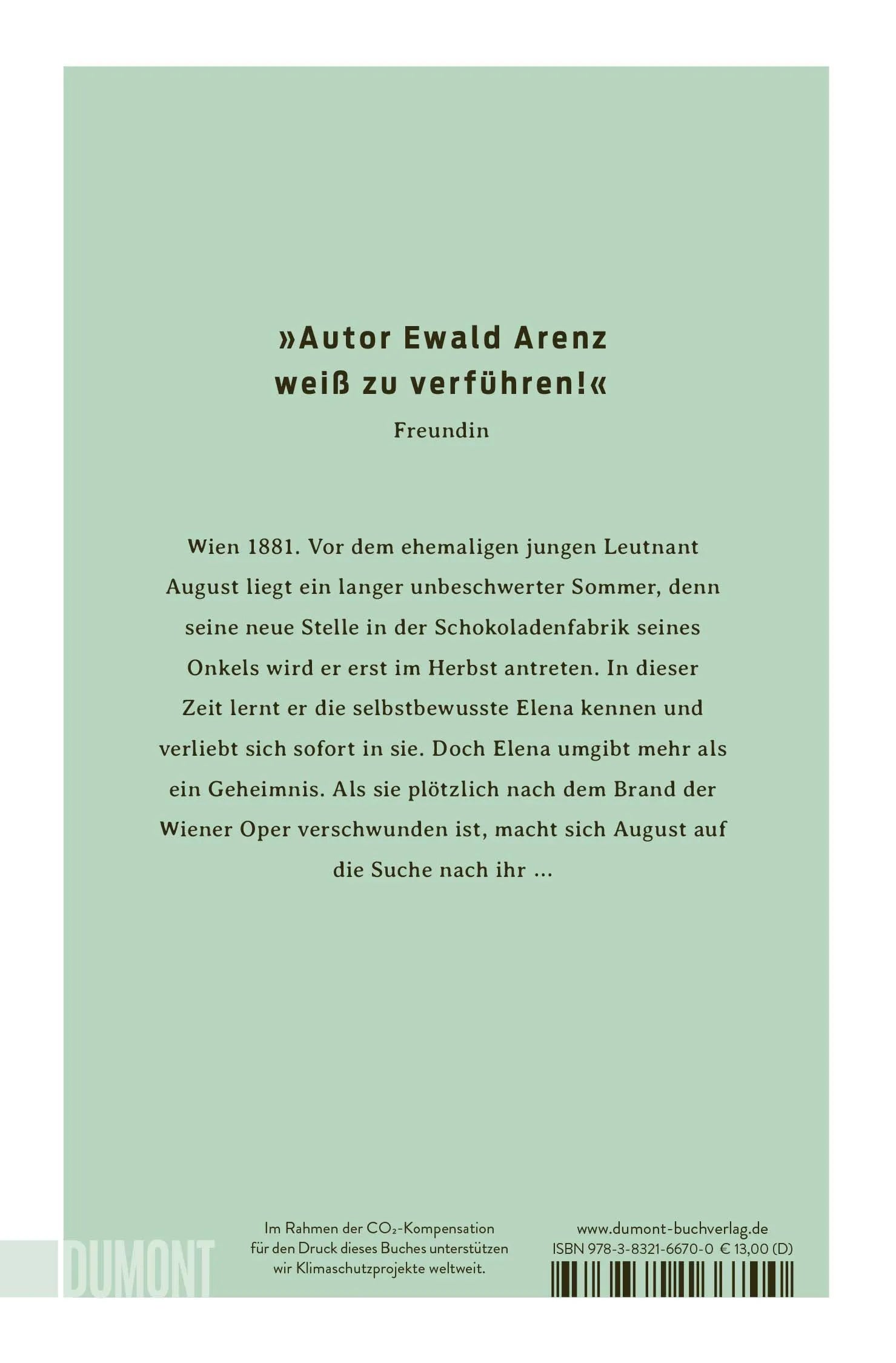 Rückseite: Der Duft von Schokolade (Taschenbuch)