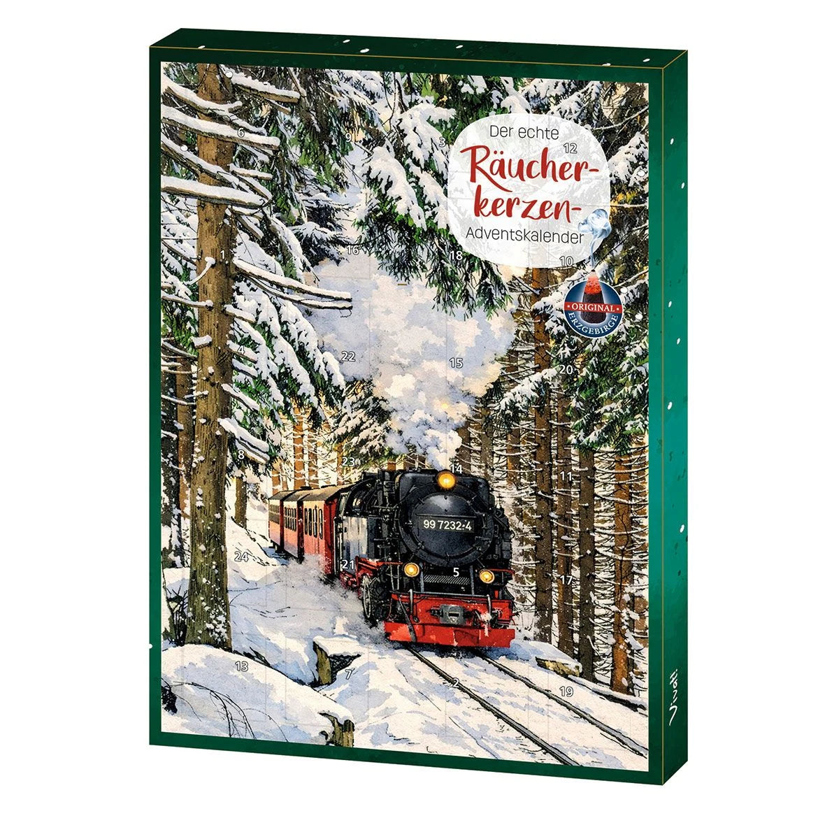 Adventskalender: Der echte Räucherkerzen-Adventskalender