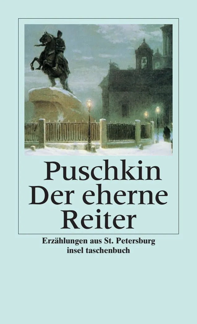 Buchcover von 'Der eherne Reiter' - Taschenbuch von Alexander Puschkin