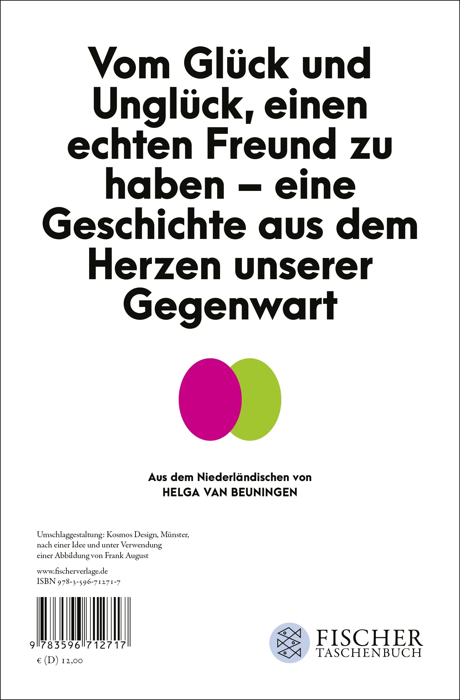 Buchrückseite von 'Der ehrliche Finder' mit Klappentext - Taschenbuch