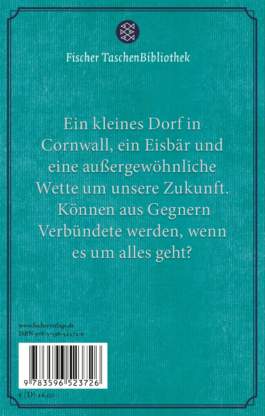 Rückseite: Der Eisbär und die Hoffnung auf morgen (Hardcover)