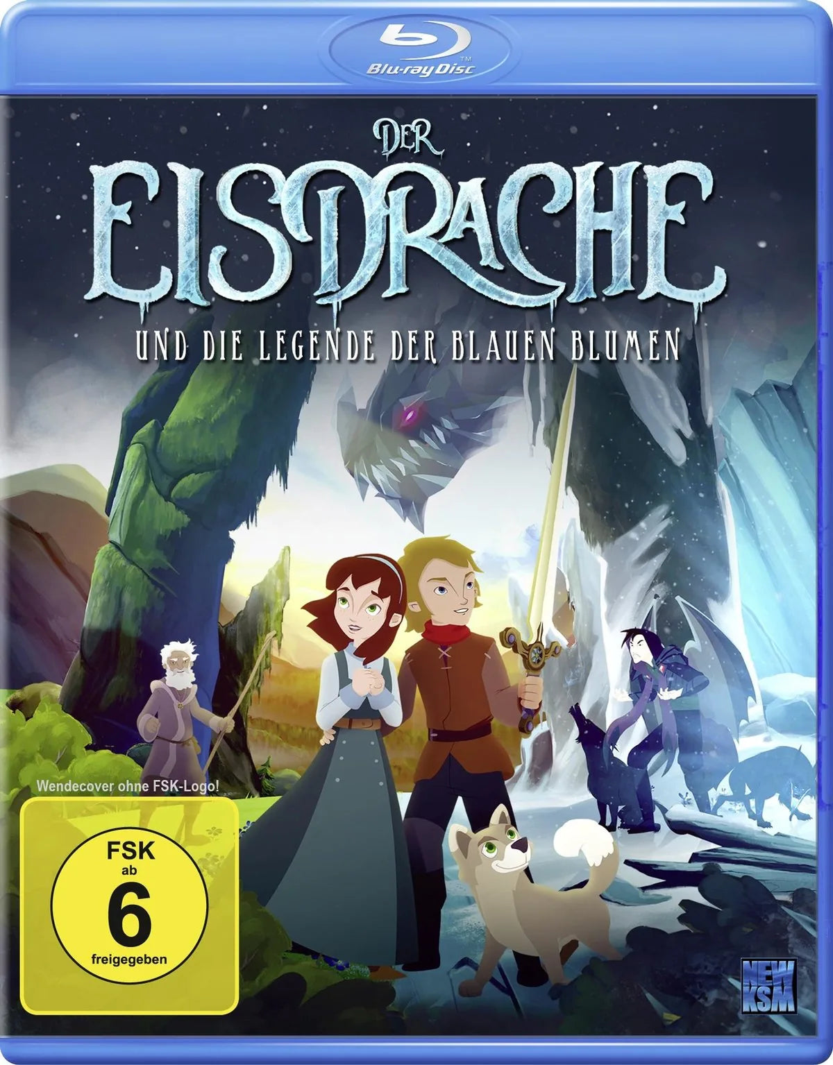Der Eisdrache und die Legende der blauen Blumen - Blu-ray Disc