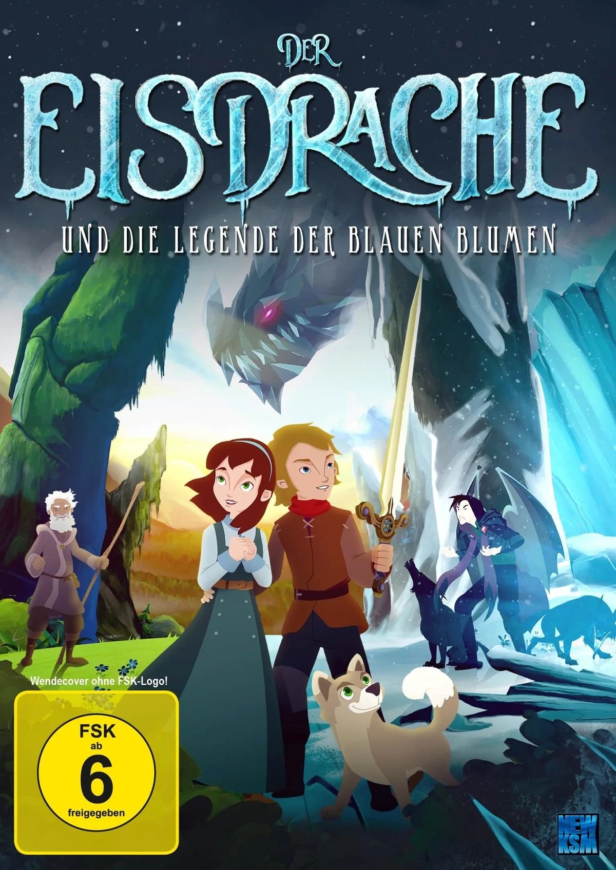 Der Eisdrache und die Legende der blauen Blumen - DVD