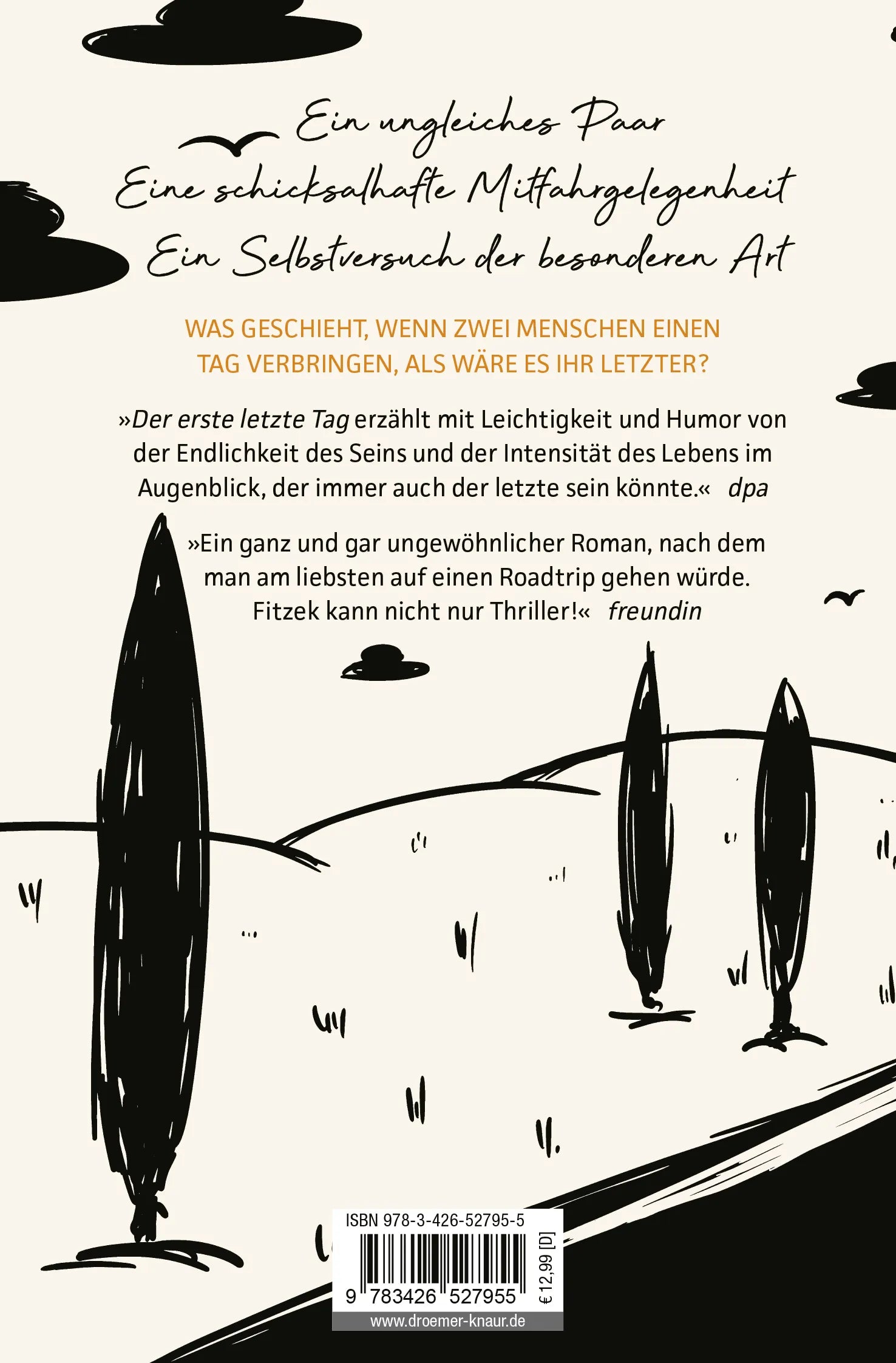 Rückseite: Der erste letzte Tag (Taschenbuch)