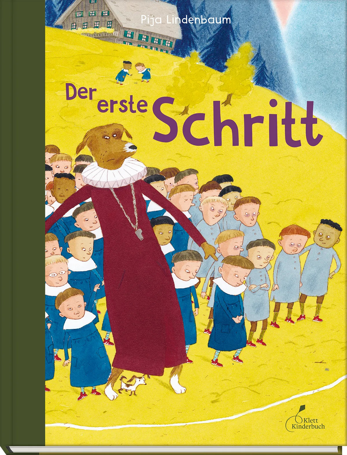 Buchcover von 'Der erste Schritt' - Gebundene Ausgabe von Pija Lindenbaum