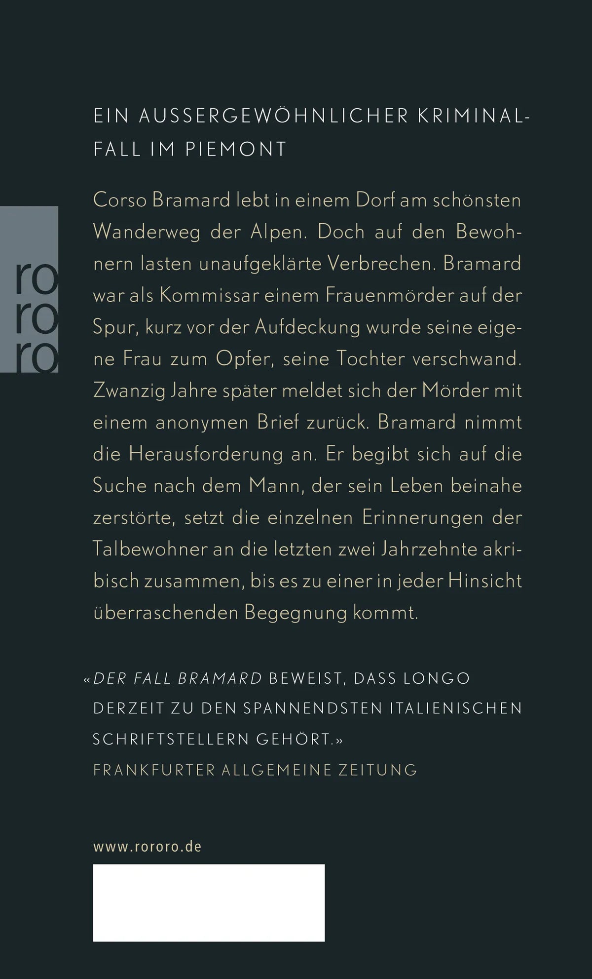 Rückseite: Der Fall Bramard (Taschenbuch)