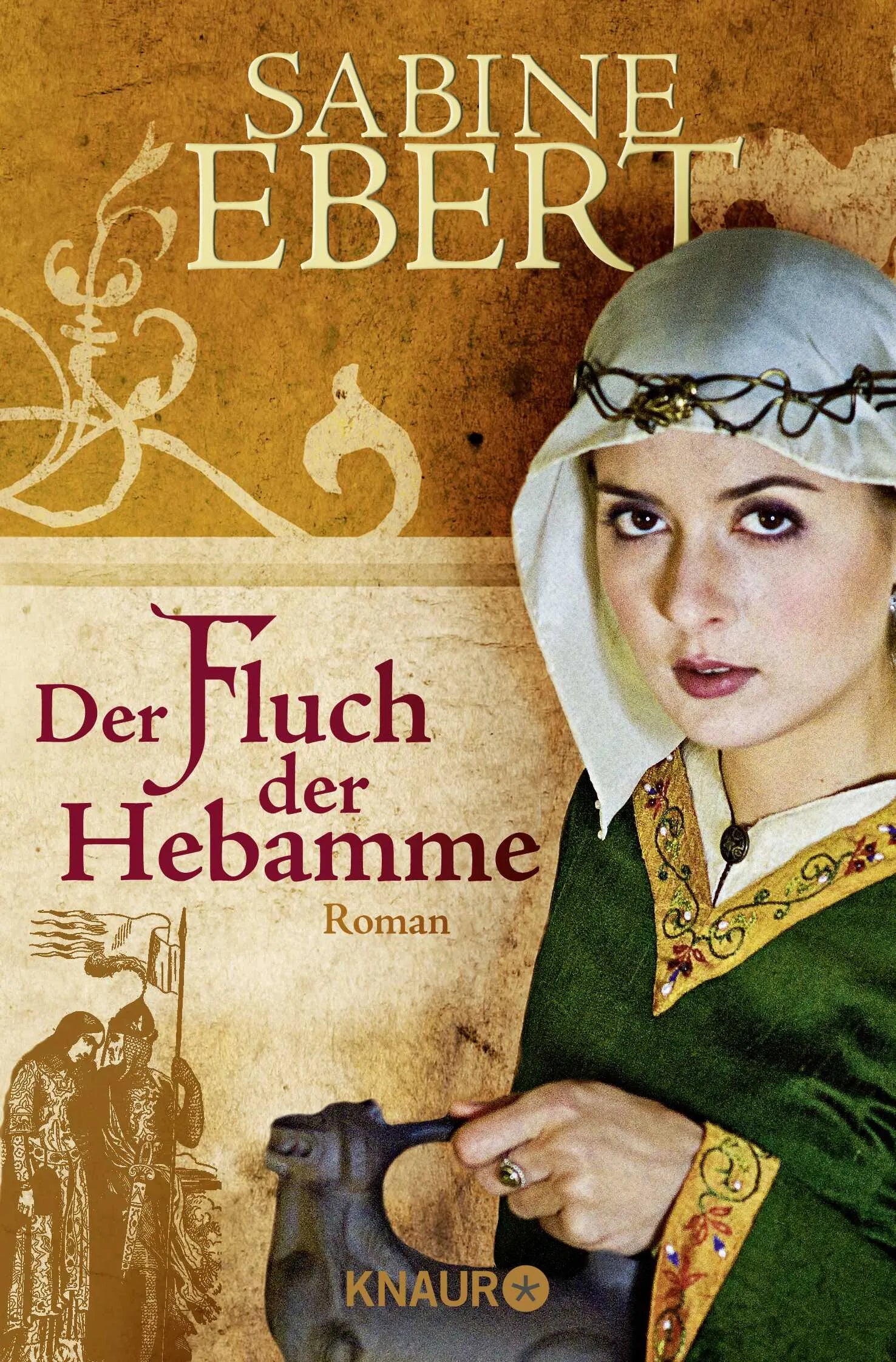 Buchcover von 'Der Fluch der Hebamme' - Taschenbuch von Sabine Ebert