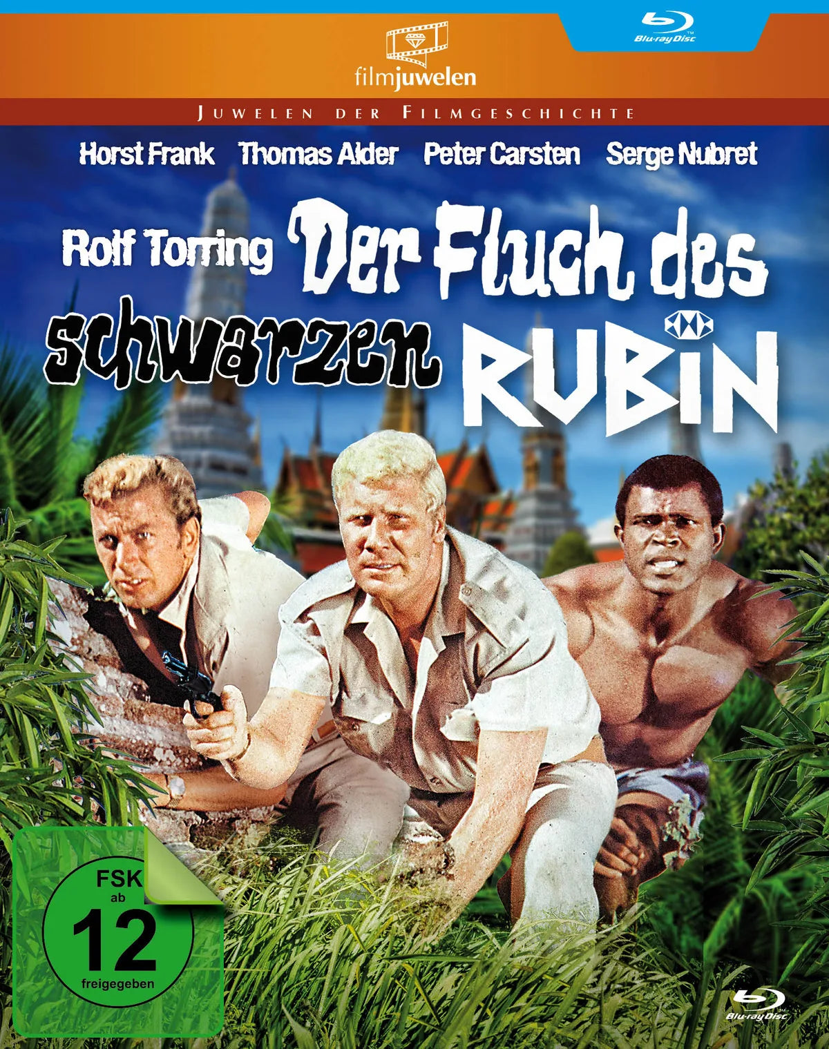 Der Fluch des schwarzen Rubin - Blu-ray Disc
