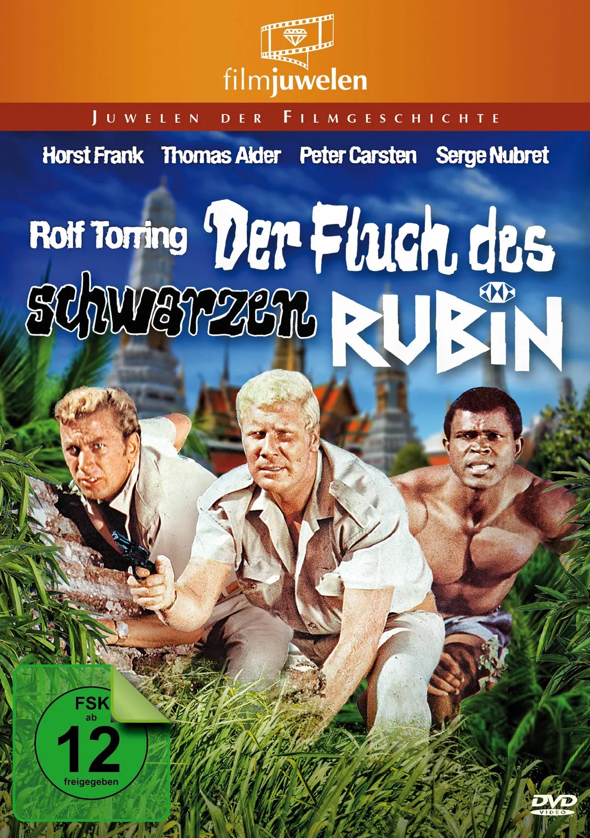 Der Fluch des schwarzen Rubin - DVD