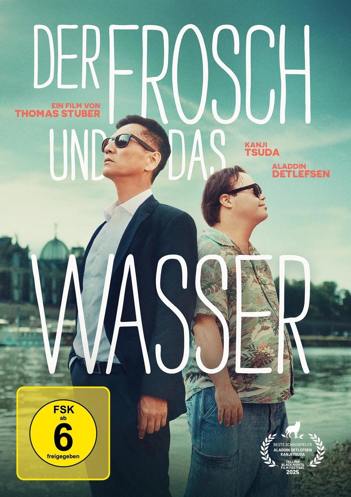 DVD-Cover: Der Frosch und das Wasser. Regie: Thomas Stuber