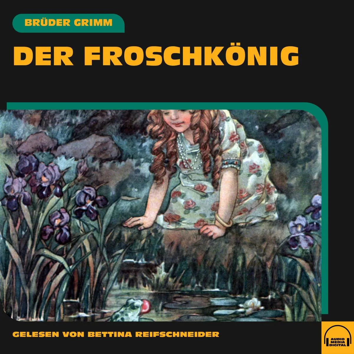 Cover: Der Froschkönig (Hörbuch Download) von Brüder Grimm