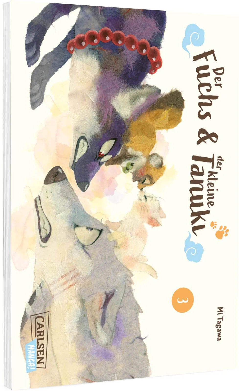 Cover: Der Fuchs und der kleine Tanuki 3 (Taschenbuch) von Mi Tagawa