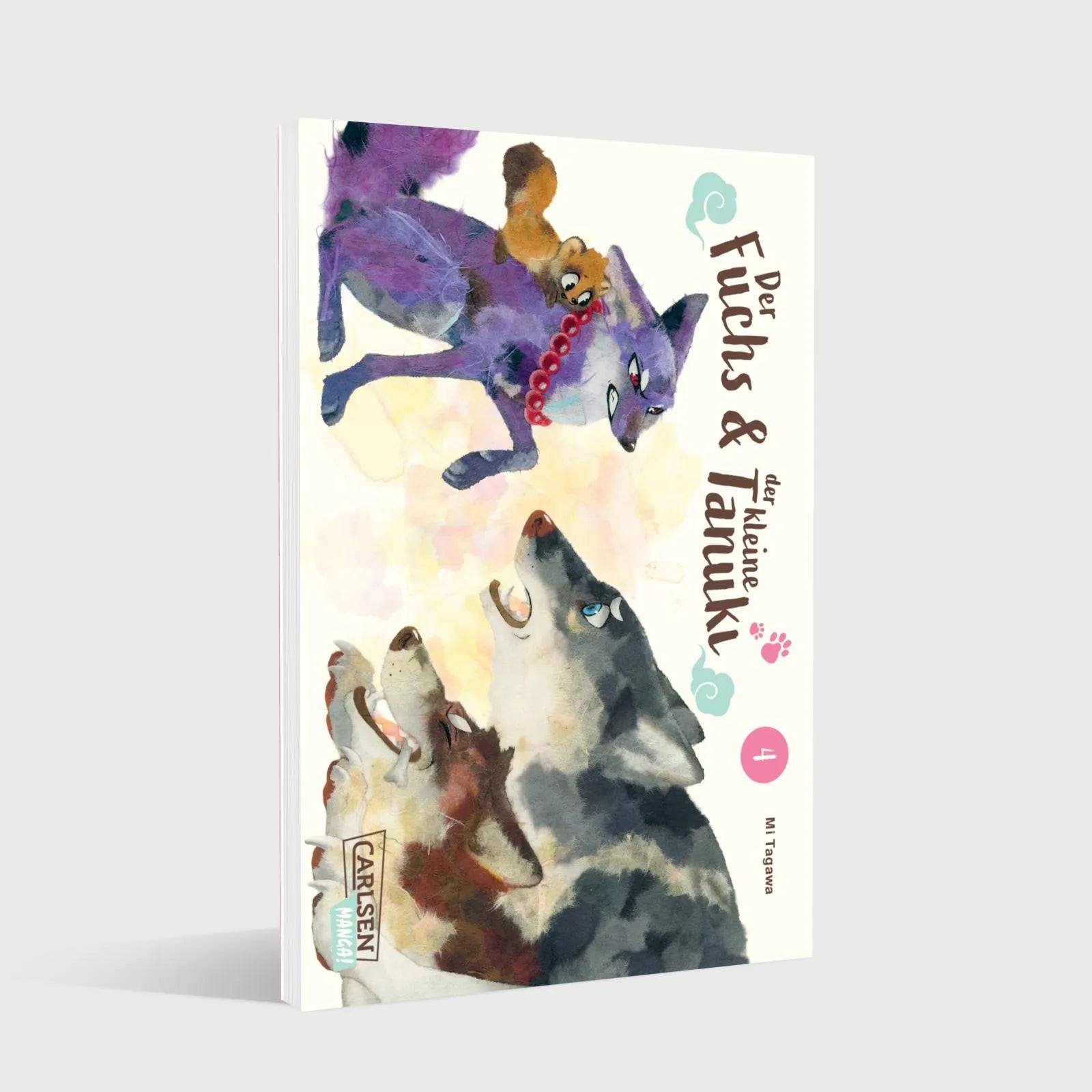 Produktansicht: Der Fuchs und der kleine Tanuki 4 (Taschenbuch)