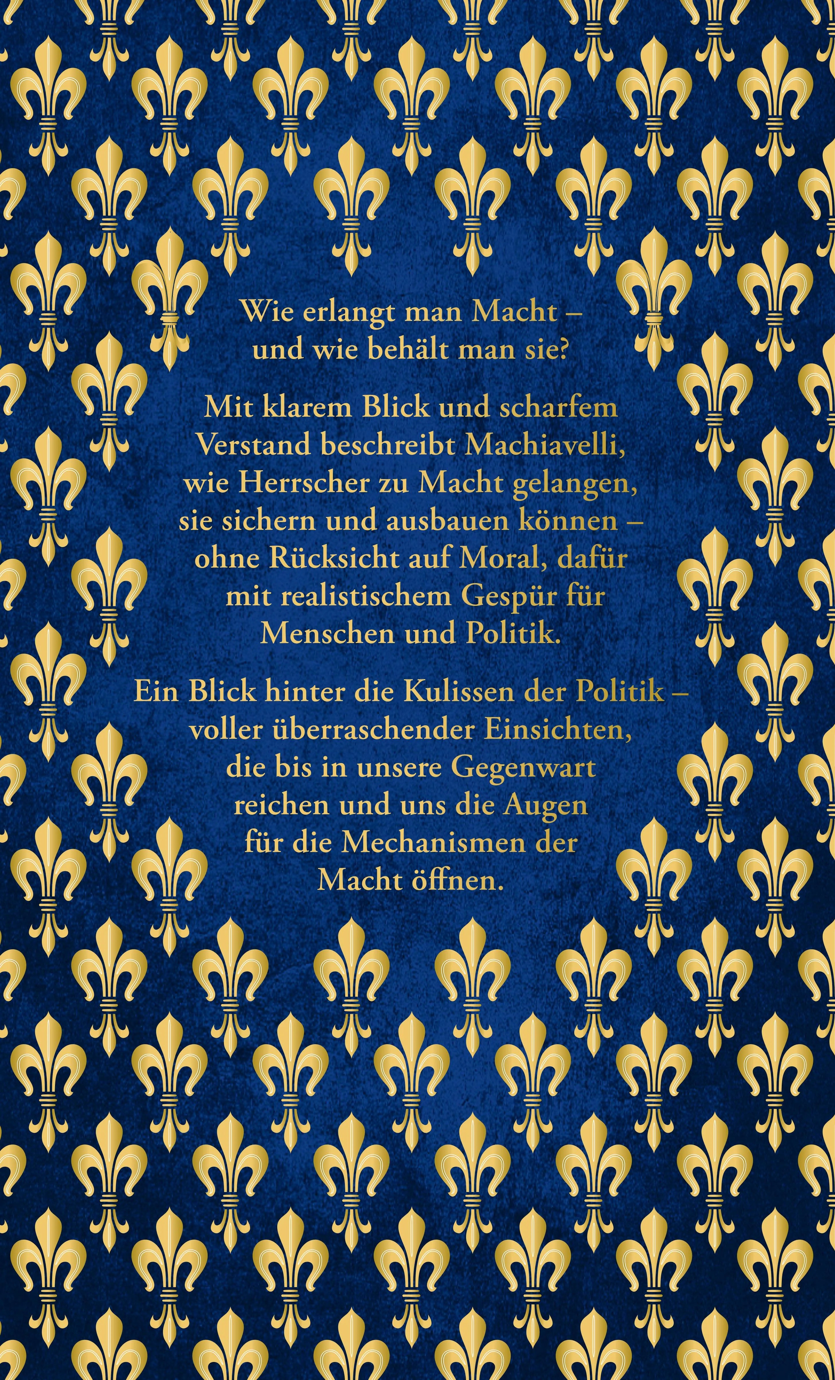 Rückseite: Der Fürst (Hardcover)