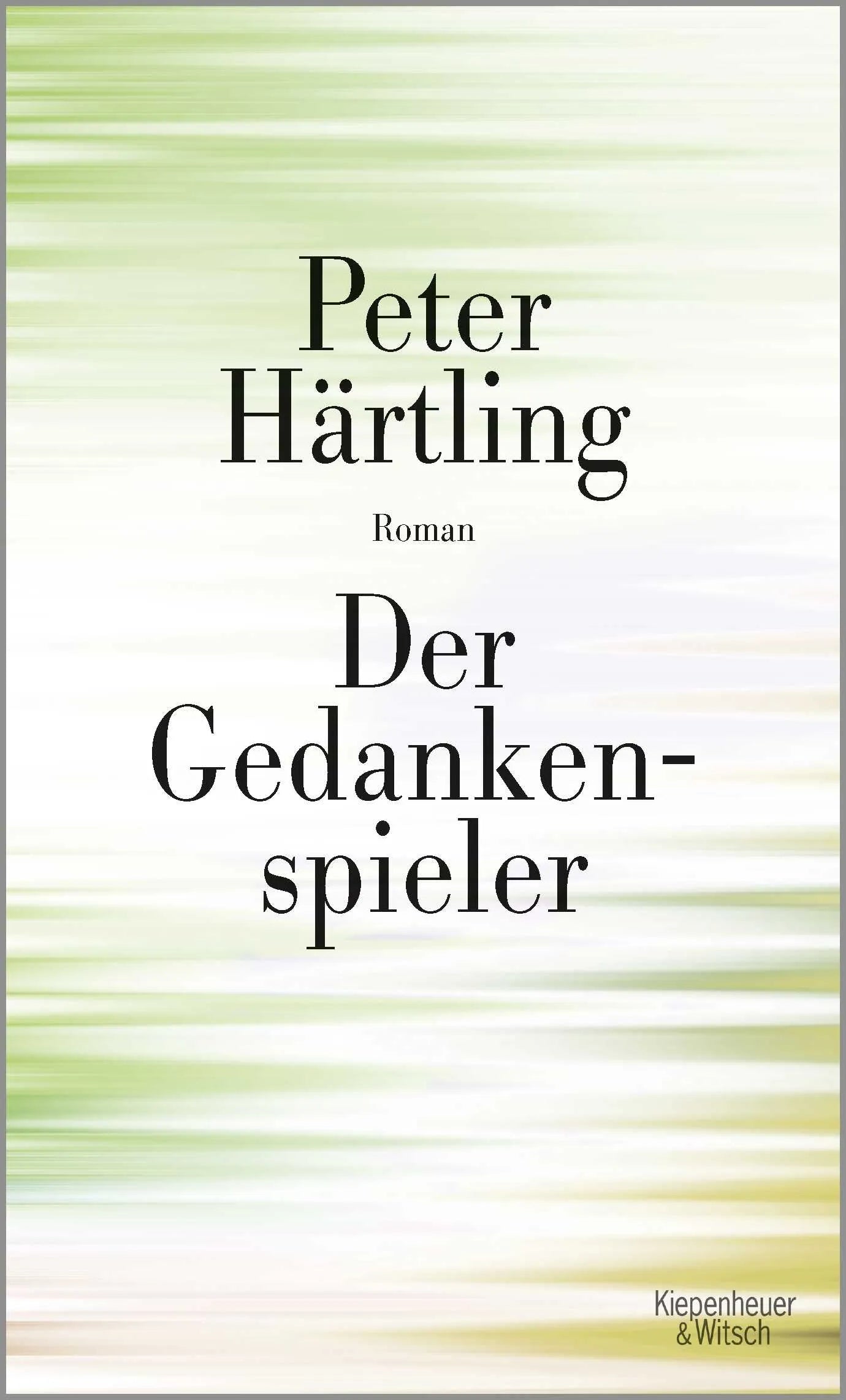 Buchcover von 'Der Gedankenspieler' - Gebundene Ausgabe von Peter Härtling