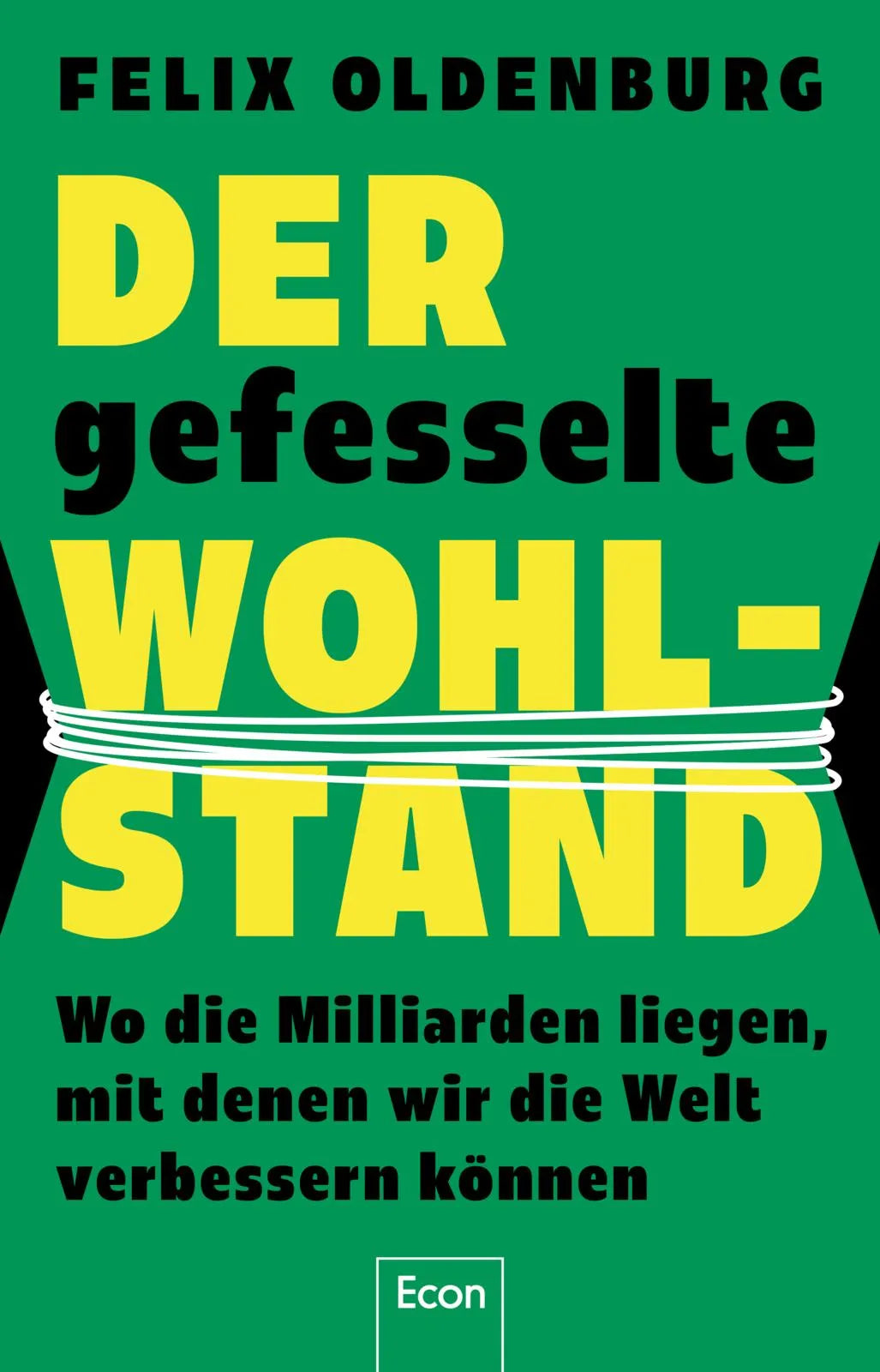 Buchcover von 'Der gefesselte Wohlstand' - Gebundene Ausgabe von Felix Oldenburg