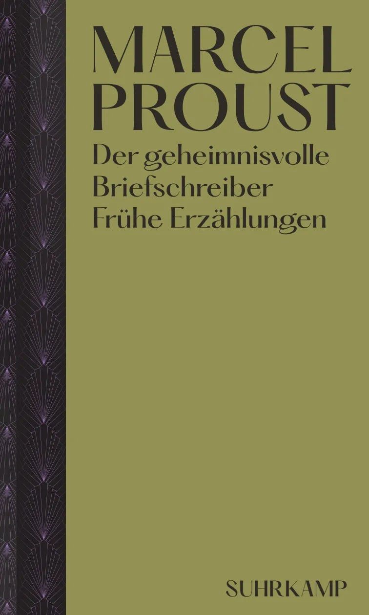 Buchcover von 'Der geheimnisvolle Briefschreiber' - Gebundene Ausgabe von Marcel Proust