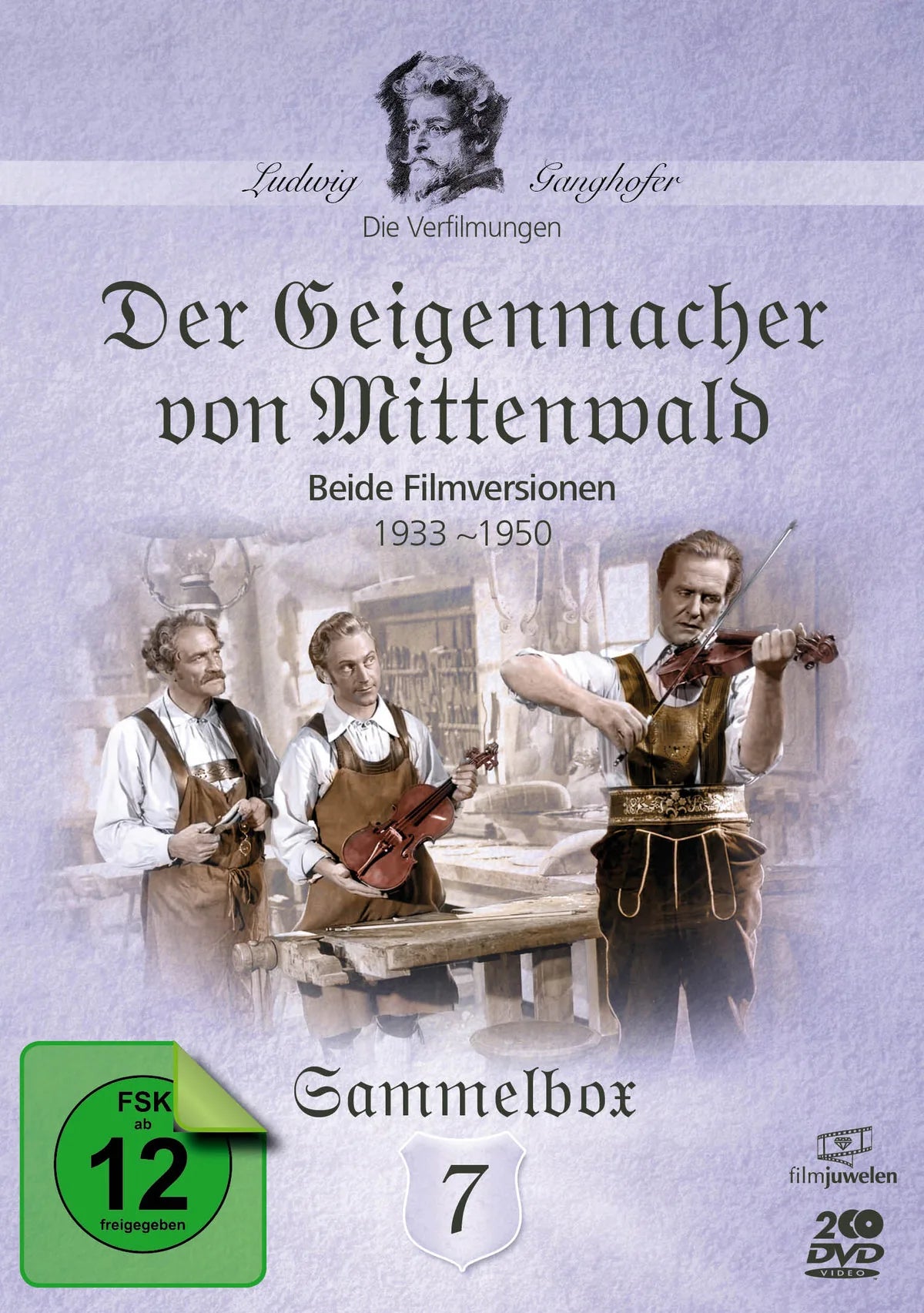 Der Geigenmacher.. - Die Ganghofer...  [2 DVDs] - DVD