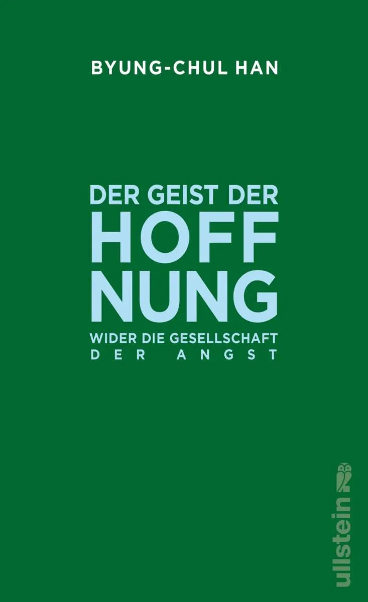 Cover: Der Geist der Hoffnung (E-Book) von Byung-Chul Han