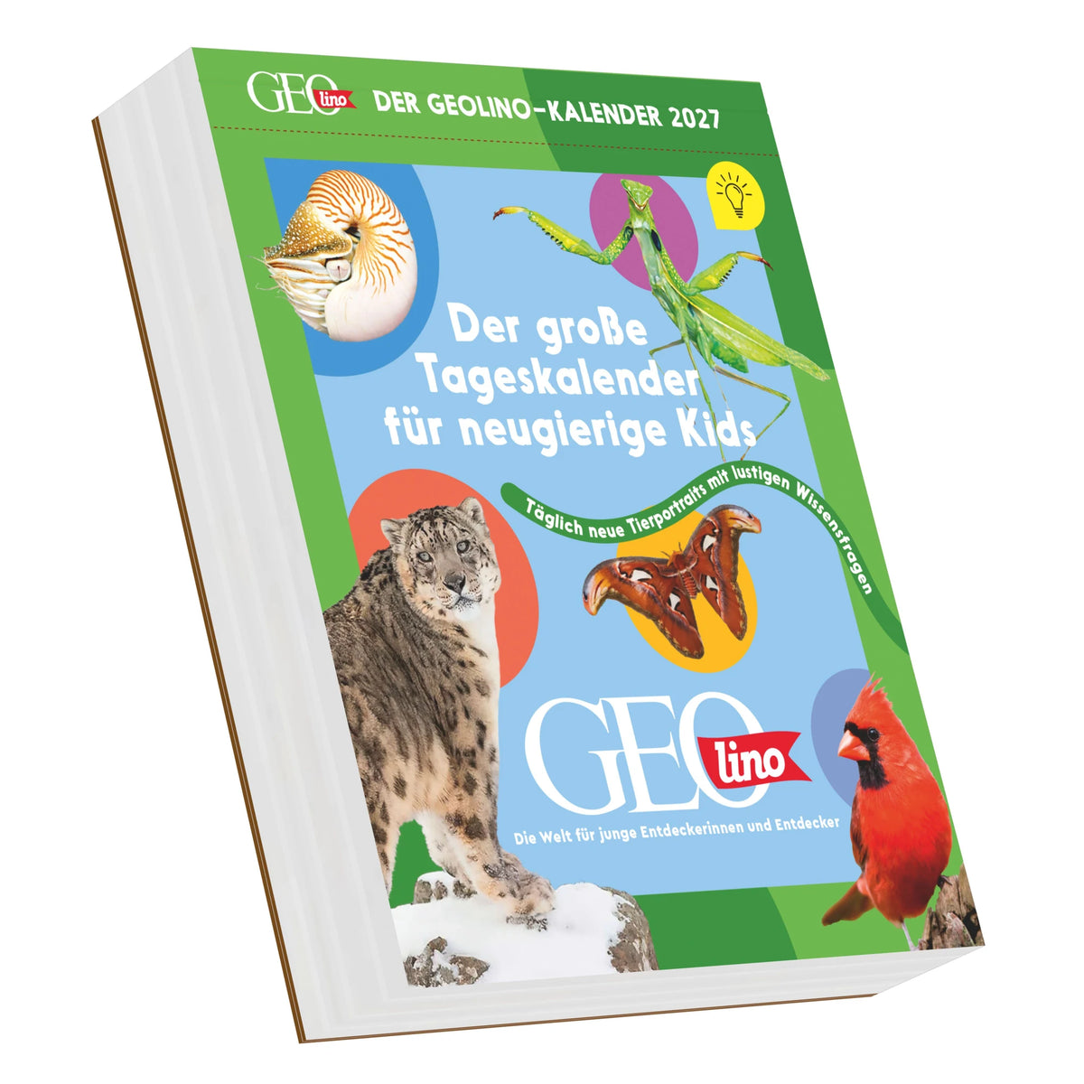 Taschenkalender: Der GEOlino-Kalender 2027