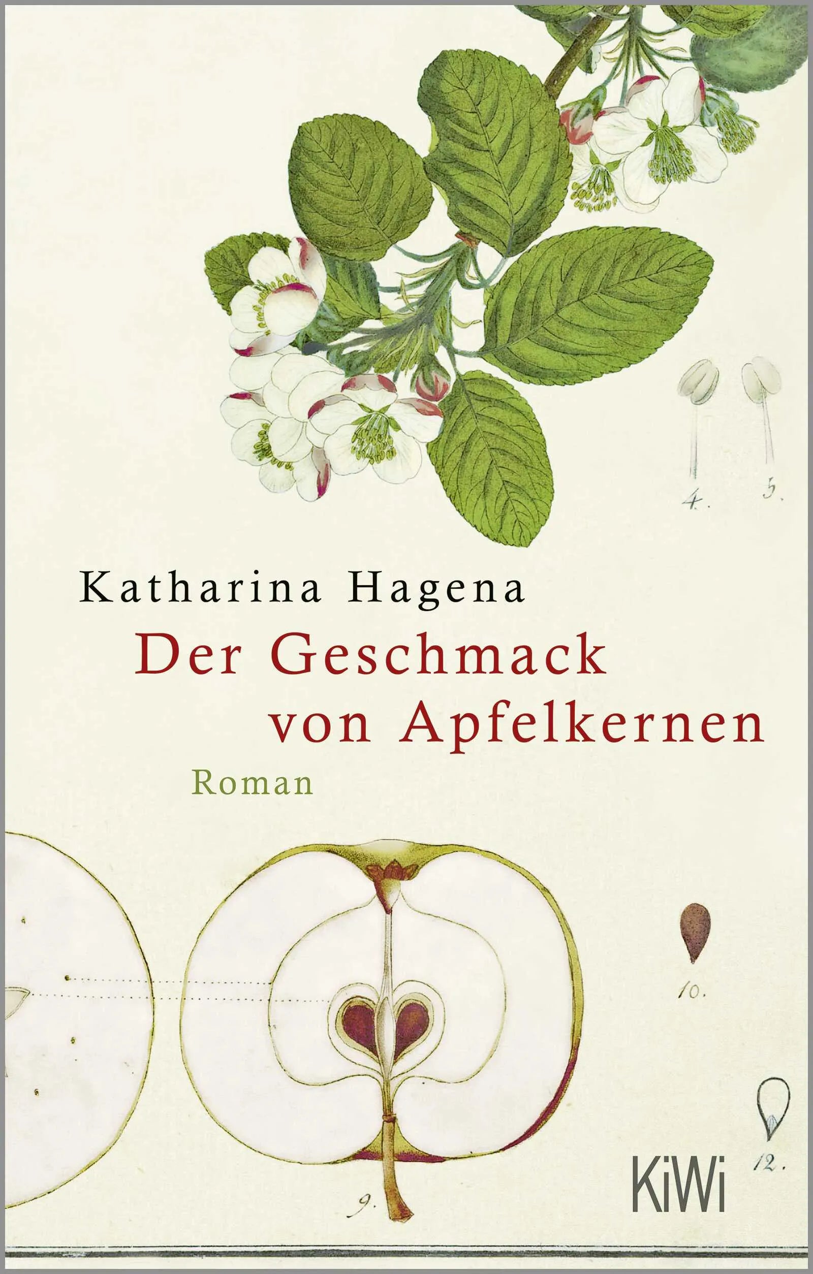 Cover: Der Geschmack von Apfelkernen (Hardcover) von Katharina Hagena
