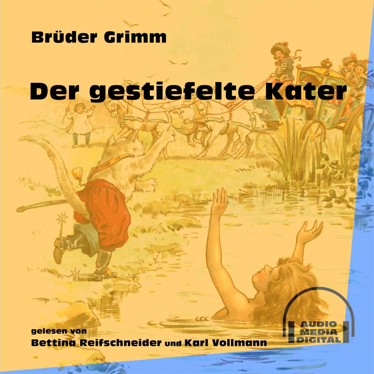 Cover: Der gestiefelte Kater (Hörbuch Download) von Brüder Grimm