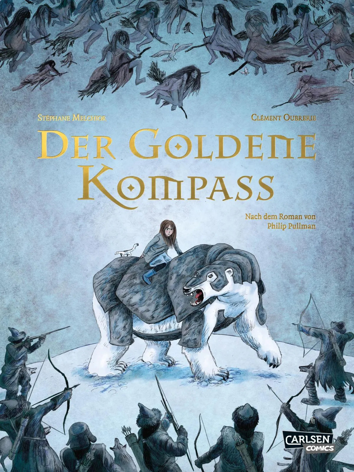 Buchcover von 'Der goldene Kompass' - Taschenbuch von Philip Pullman