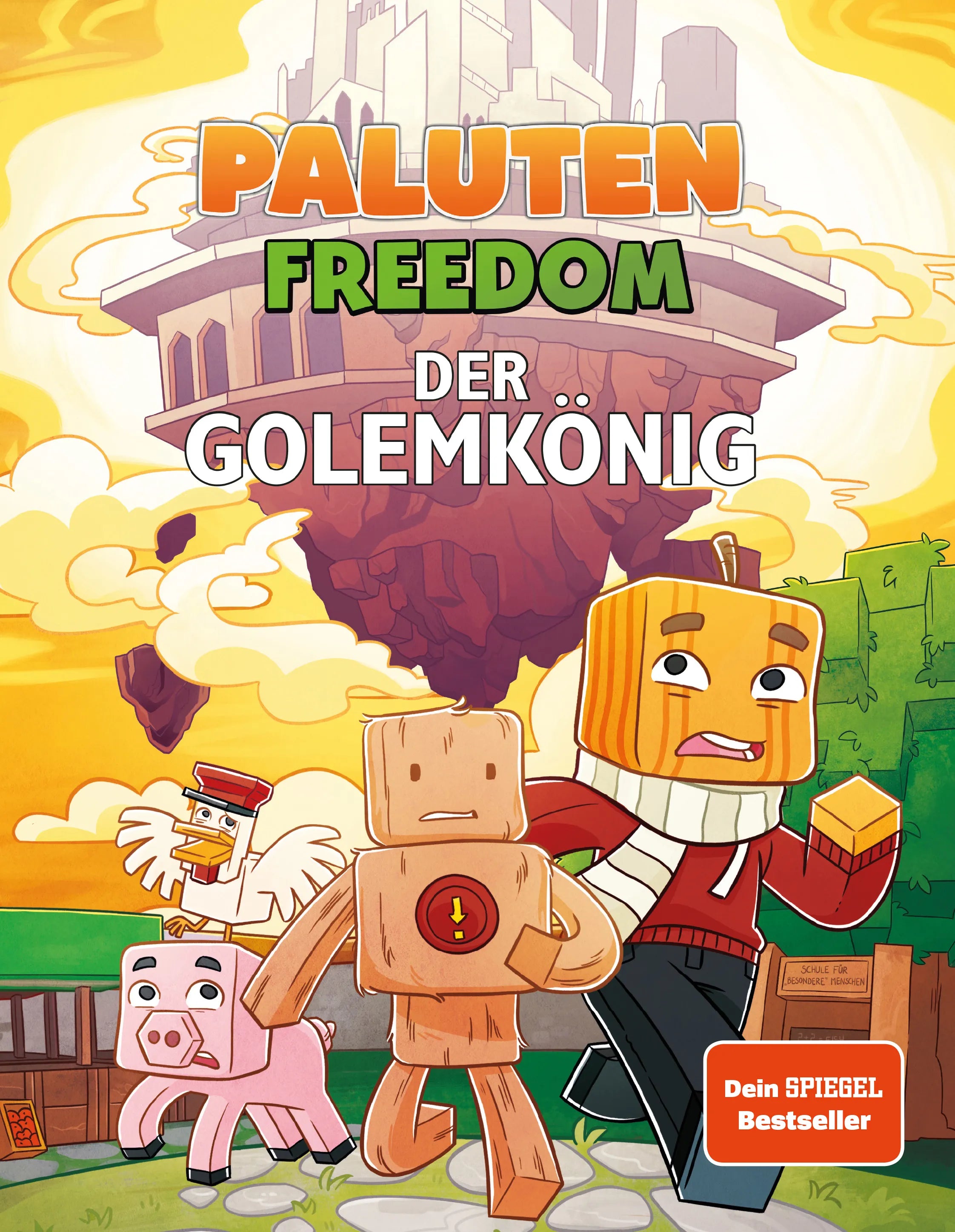 Rückseite: Der Golemkönig (Hardcover)