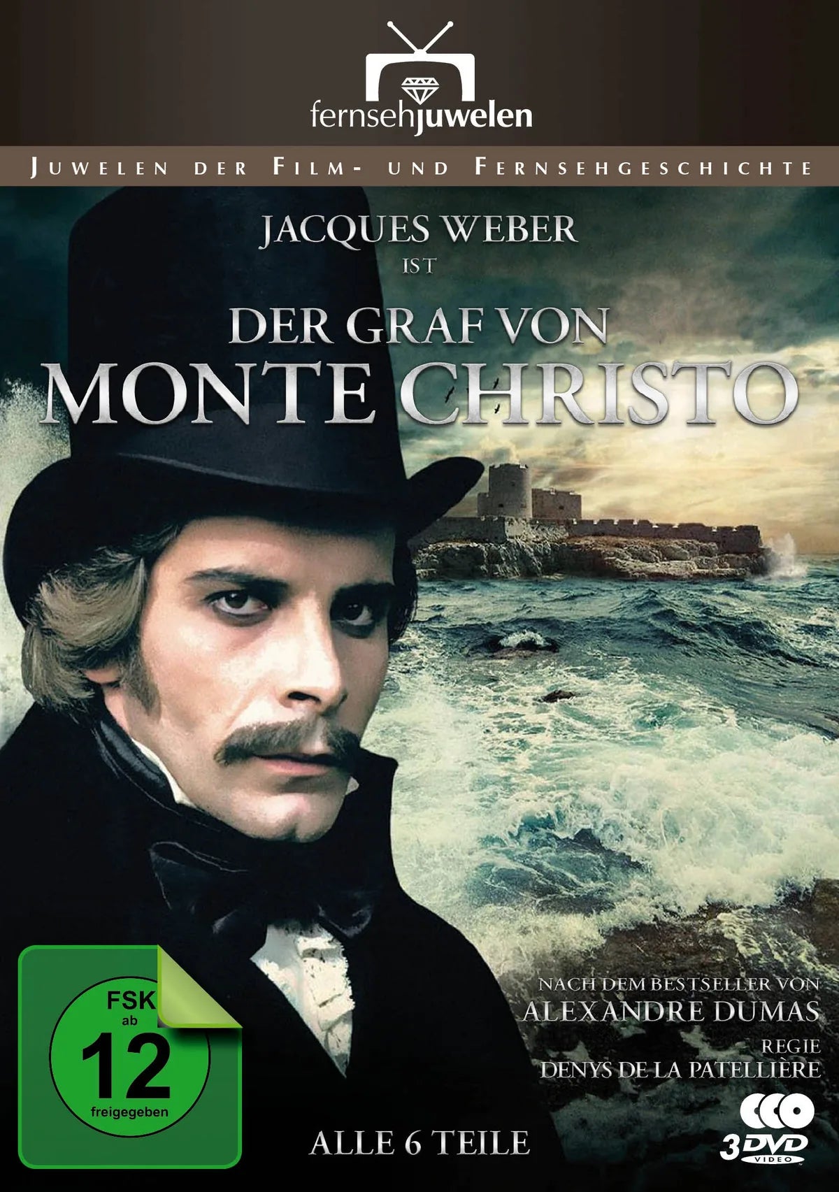 Der Graf von Monte Christo - Filmjuwelen [4DVDs] - DVD