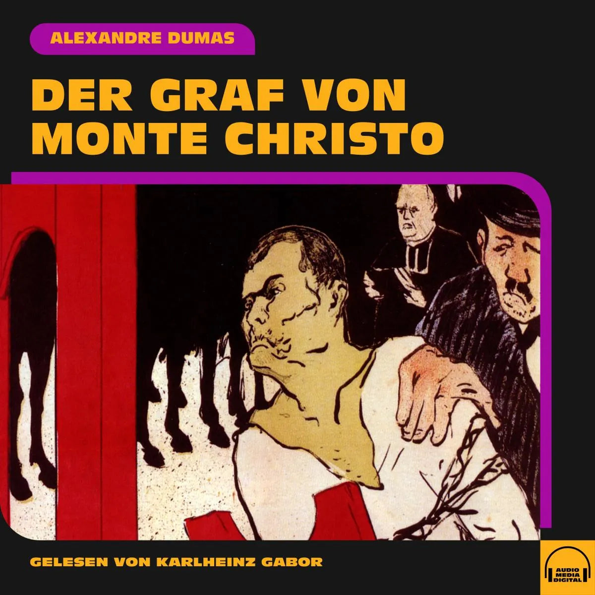 Cover: Der Graf von Monte Christo (Hörbuch Download) von Alexandre Dumas