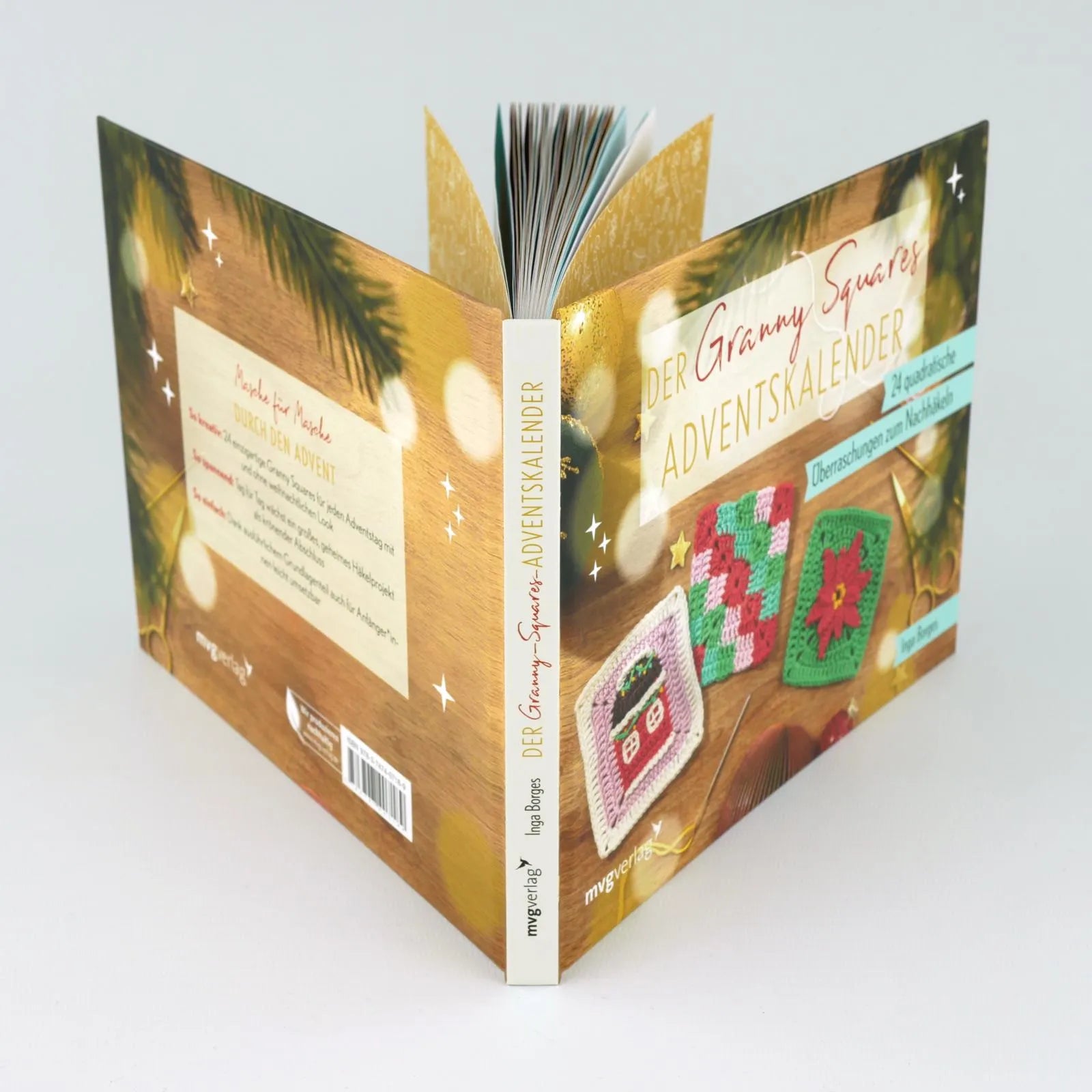 Innenansicht von 'Der Granny-Squares-Adventskalender' - Gebundene Ausgabe