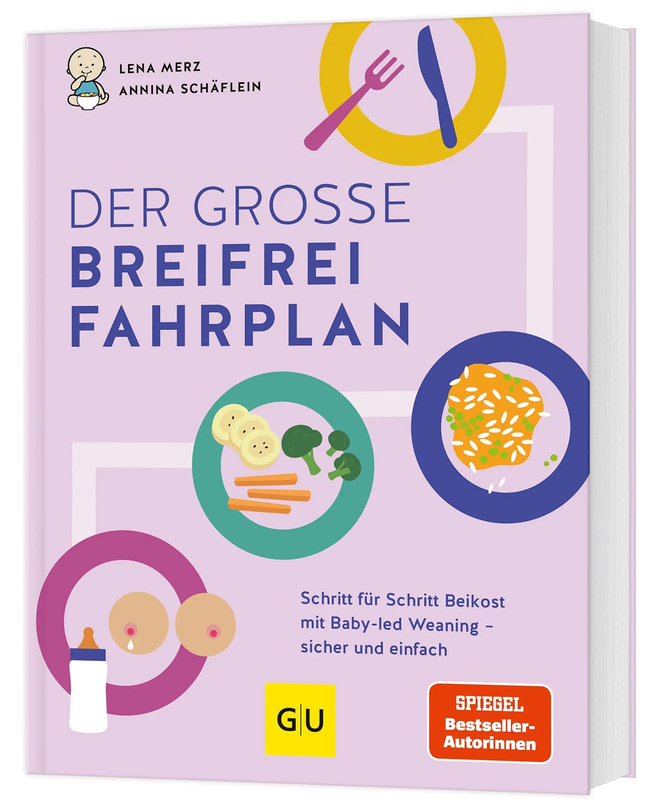 Buchcover von 'Der große Breifrei-Fahrplan' - Gebundene Ausgabe von Lena Merz