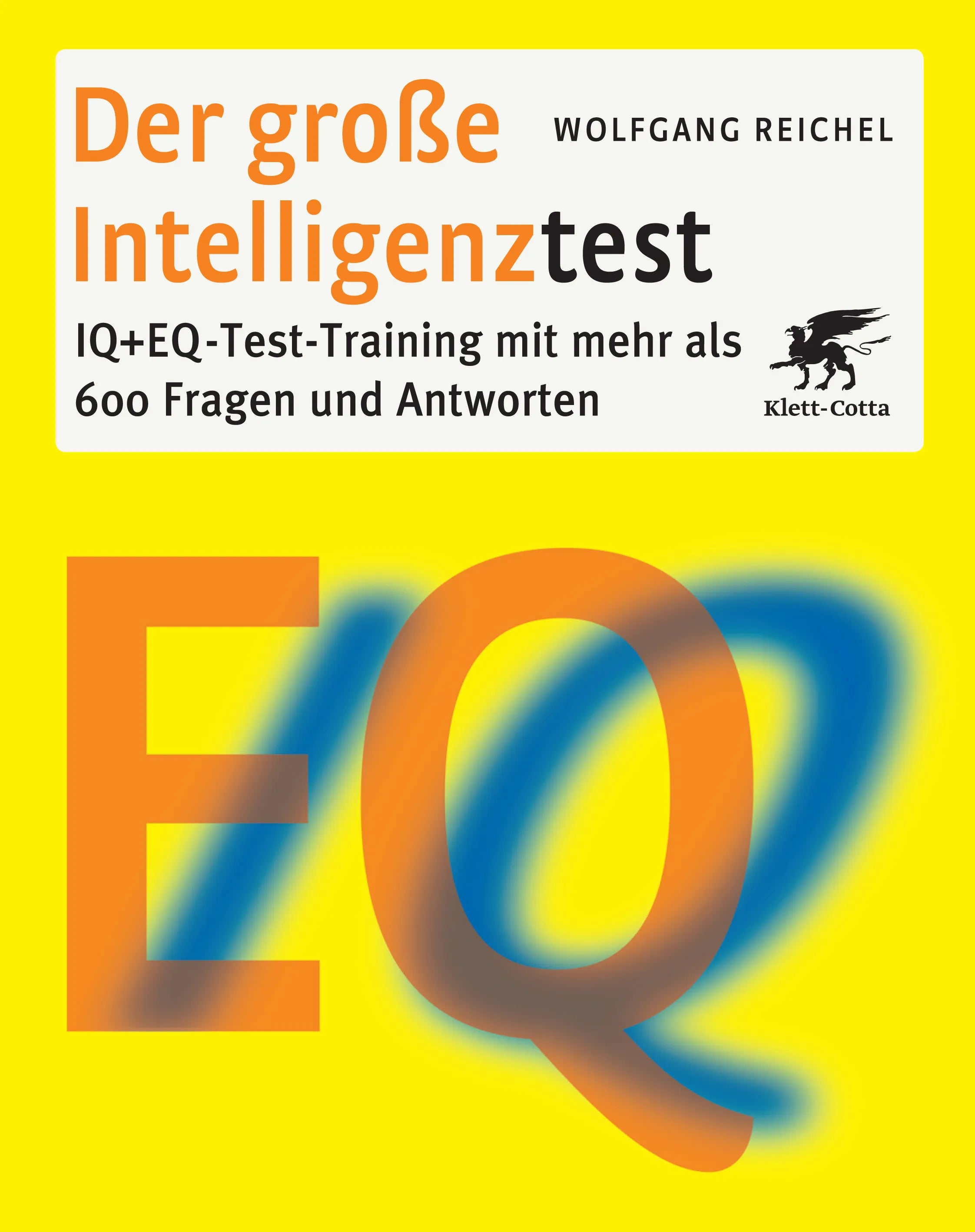 Buchcover von 'Der große Intelligenztest' - Paperback von Wolfgang Reichel