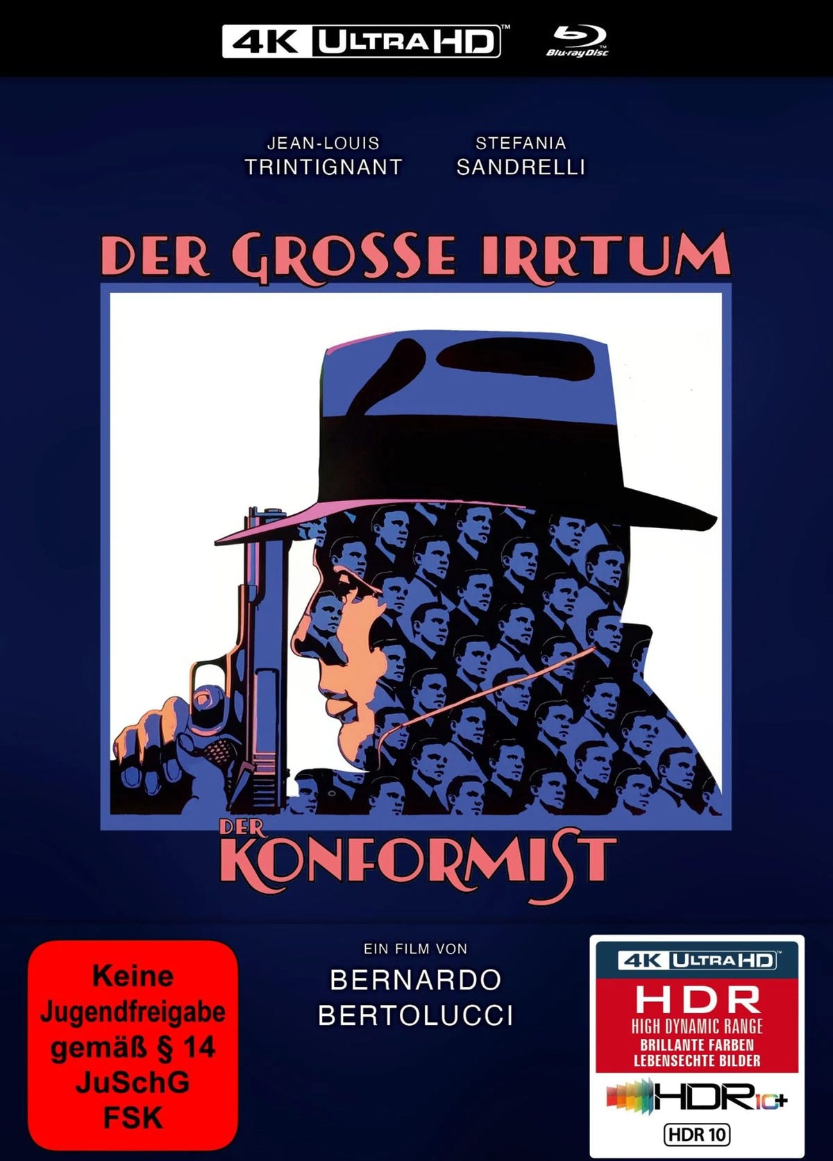 4K UHD Blu-ray-Cover: Der große Irrtum. Regie: Bernardo Bertolucci