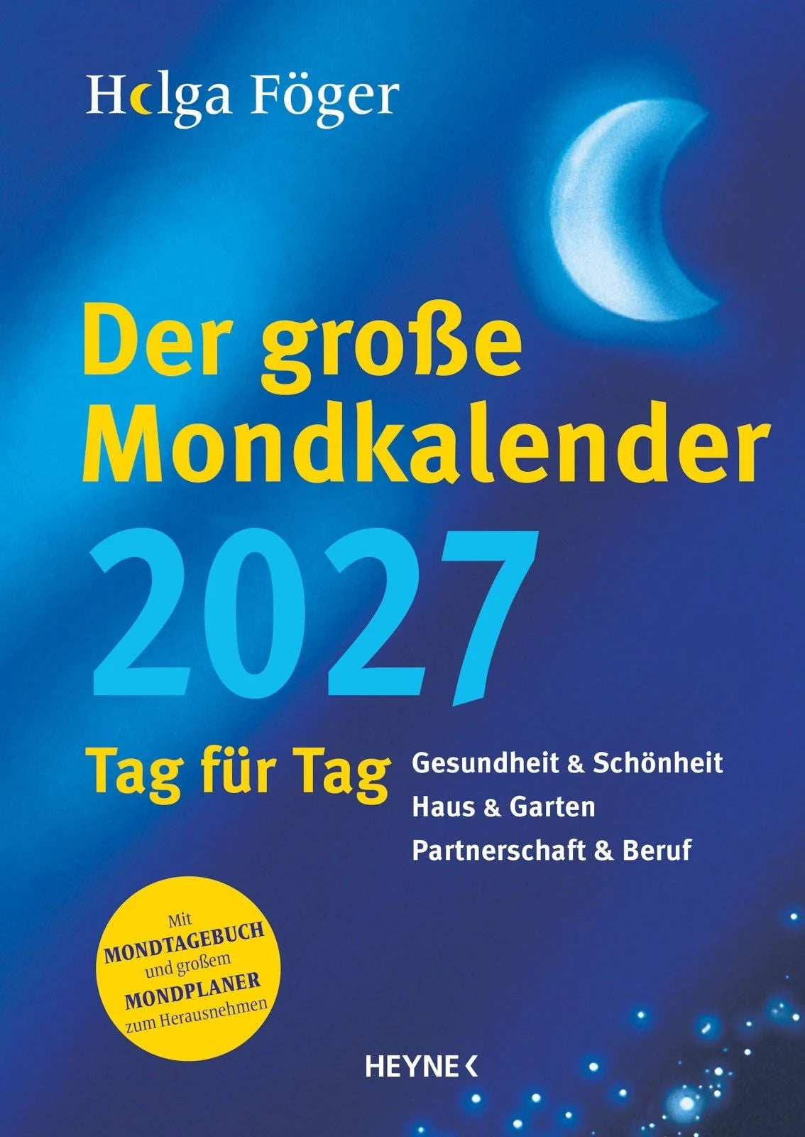 Taschenkalender: Der große Mondkalender 2027
