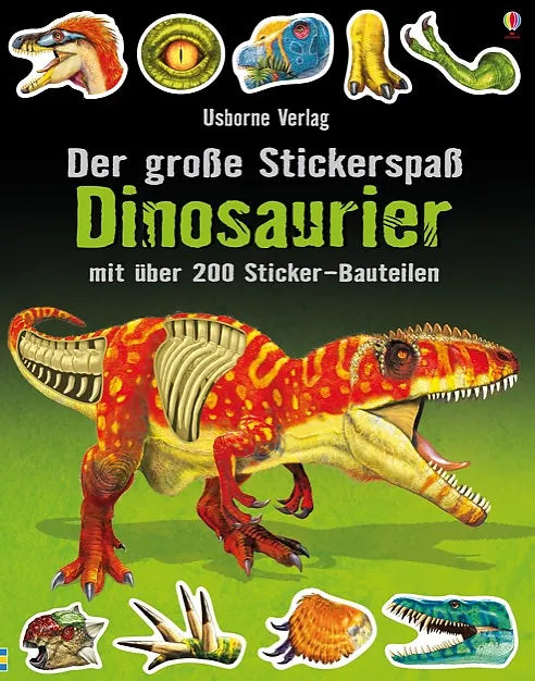 Buchcover von 'Der große Stickerspaß: Dinosaurier' - Taschenbuch von Simon Tudhope
