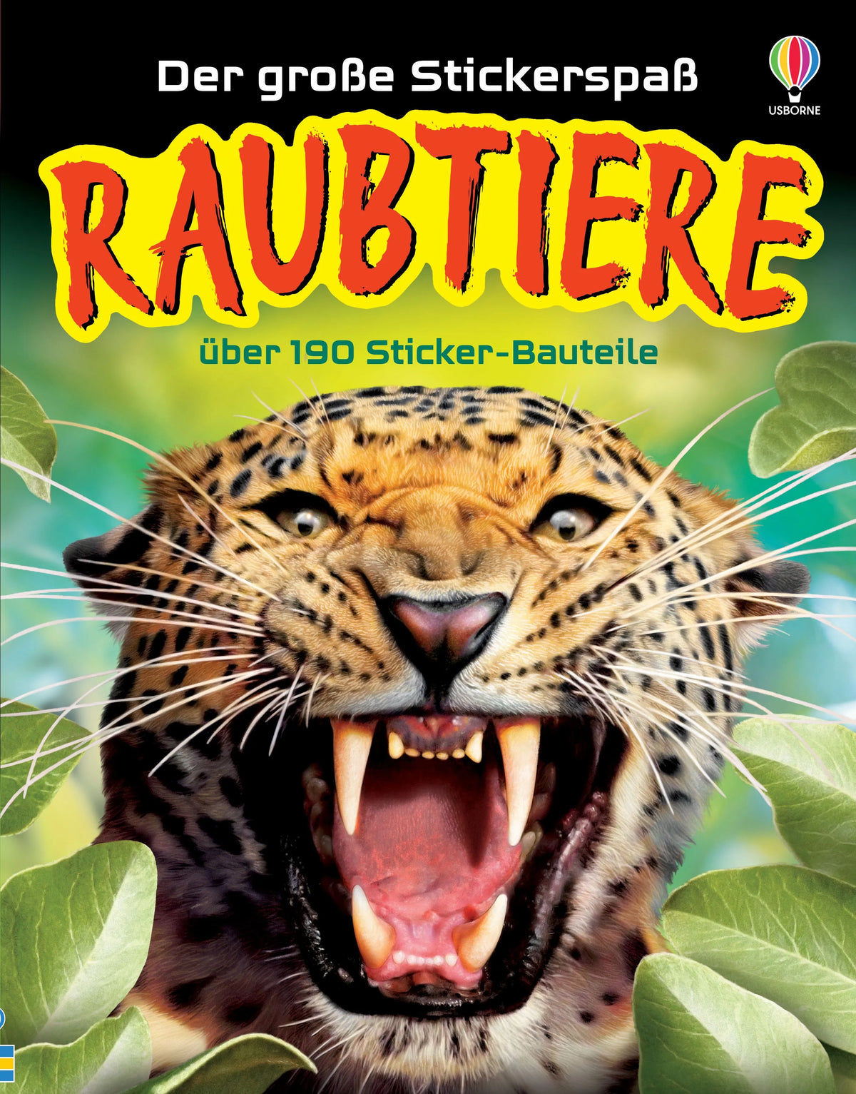 Cover: Der große Stickerspaß: Raubtiere (Taschenbuch) von Simon Tudhope