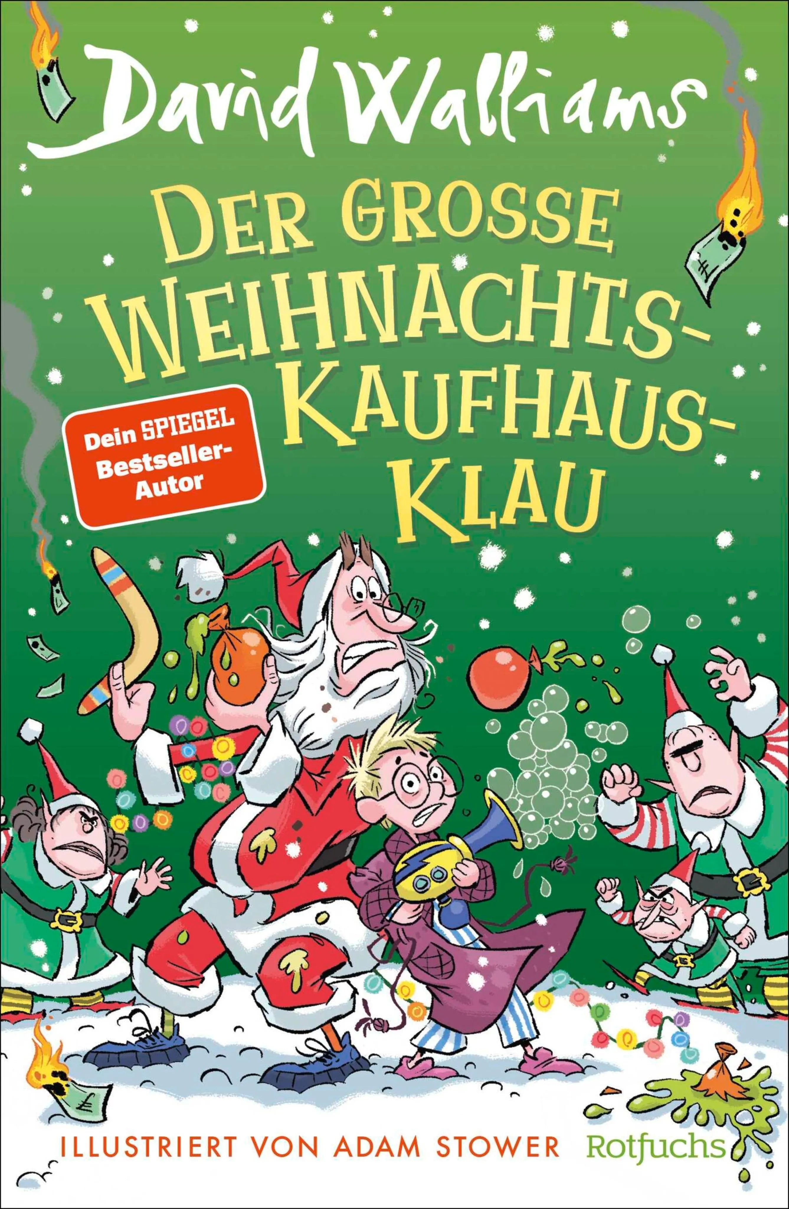 Cover: Der große Weihnachts-Kaufhaus-Klau (E-Book) von David Walliams