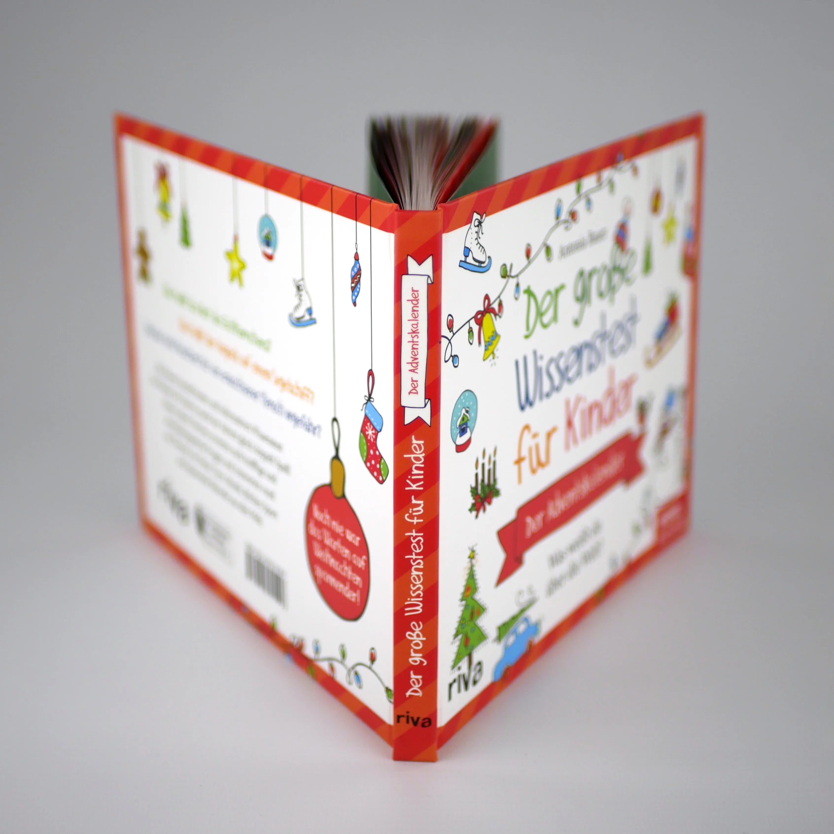 Innenansicht von 'Der große Wissenstest für Kinder – Der Adventskalender' - Gebundene Ausgabe