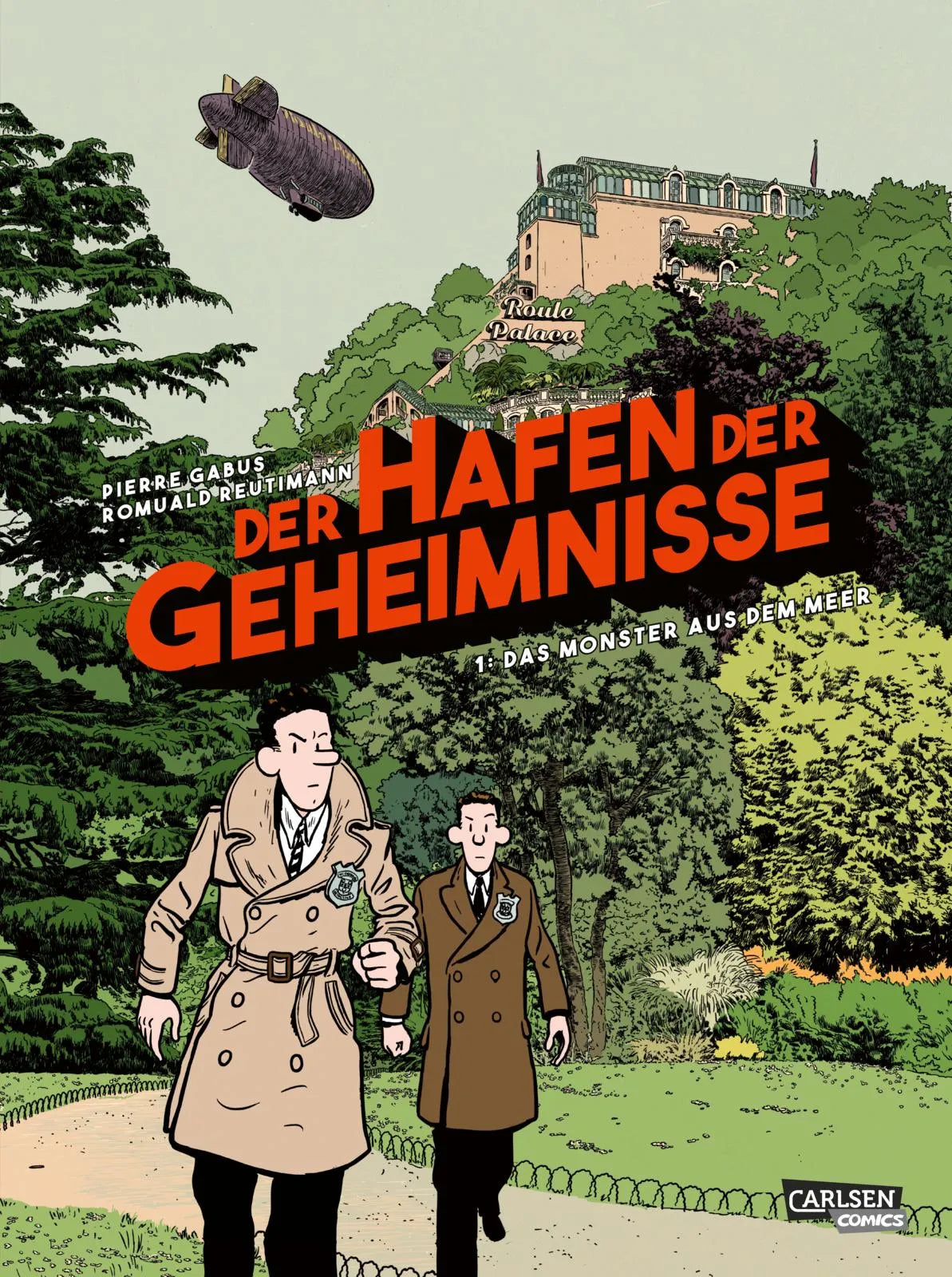Buchcover von 'Der Hafen der Geheimnisse 1: Das Monster aus dem Meer' - Taschenbuch von Pierre Gabus