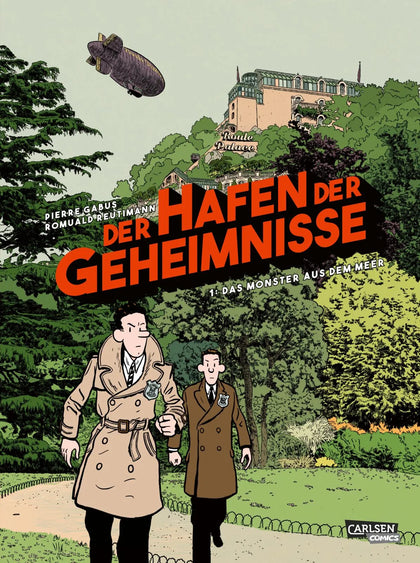 Buchcover von 'Der Hafen der Geheimnisse 1: Das Monster aus dem Meer' - Taschenbuch von Pierre Gabus
