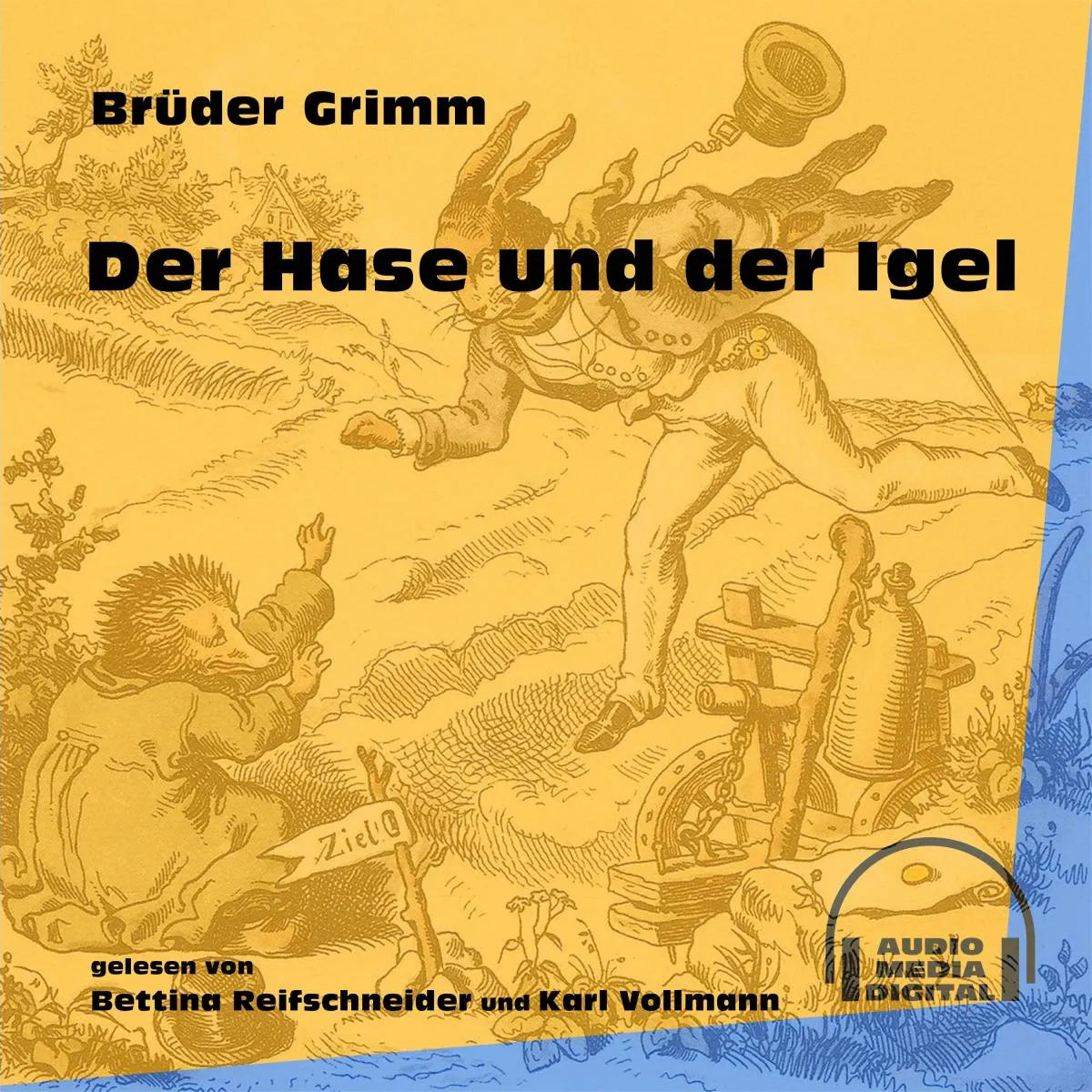 Cover: Der Hase und der Igel (Hörbuch Download) von Brüder Grimm