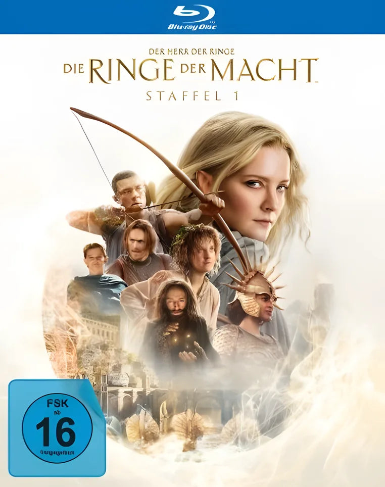 Blu-ray-Cover: Der Herr der Ringe: Die Ringe der Macht - Staffel 1