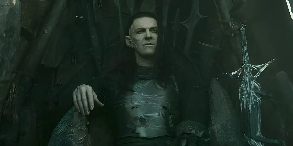 Filmszene 3 aus Der Herr der Ringe: Die Ringe der Macht - Staffel 2 – DVD. Regie: Charlotte Brändström