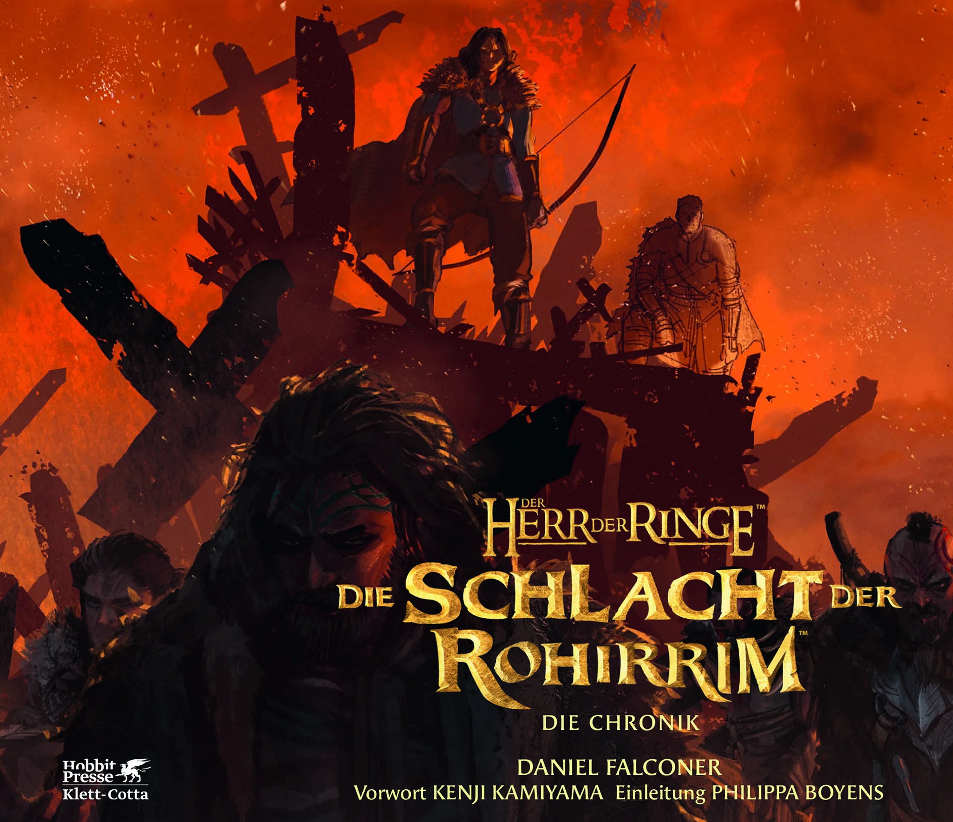 Buchcover von 'Der Herr der Ringe: Die Schlacht der Rohirrim - Die Chronik' - Gebundene Ausgabe von Daniel Falconer