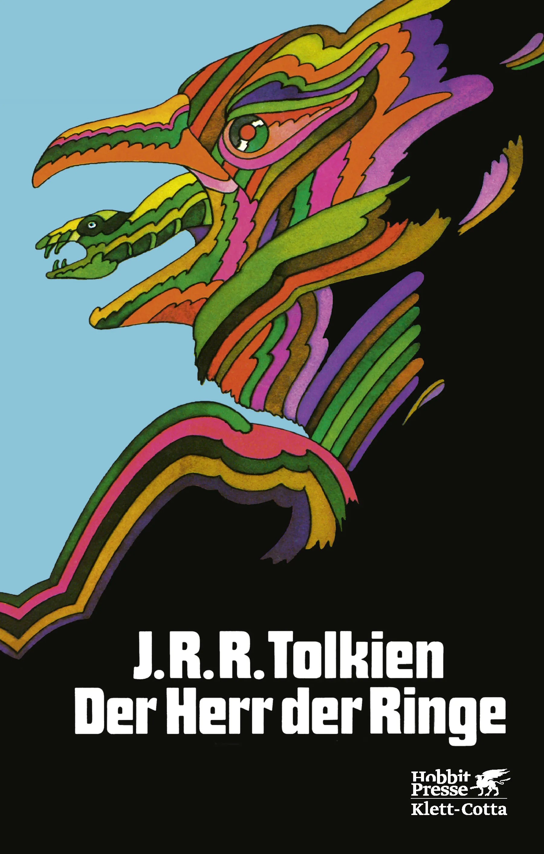 Buchcover von 'Der Herr der Ringe' - Gebundene Ausgabe von J.R.R. Tolkien
