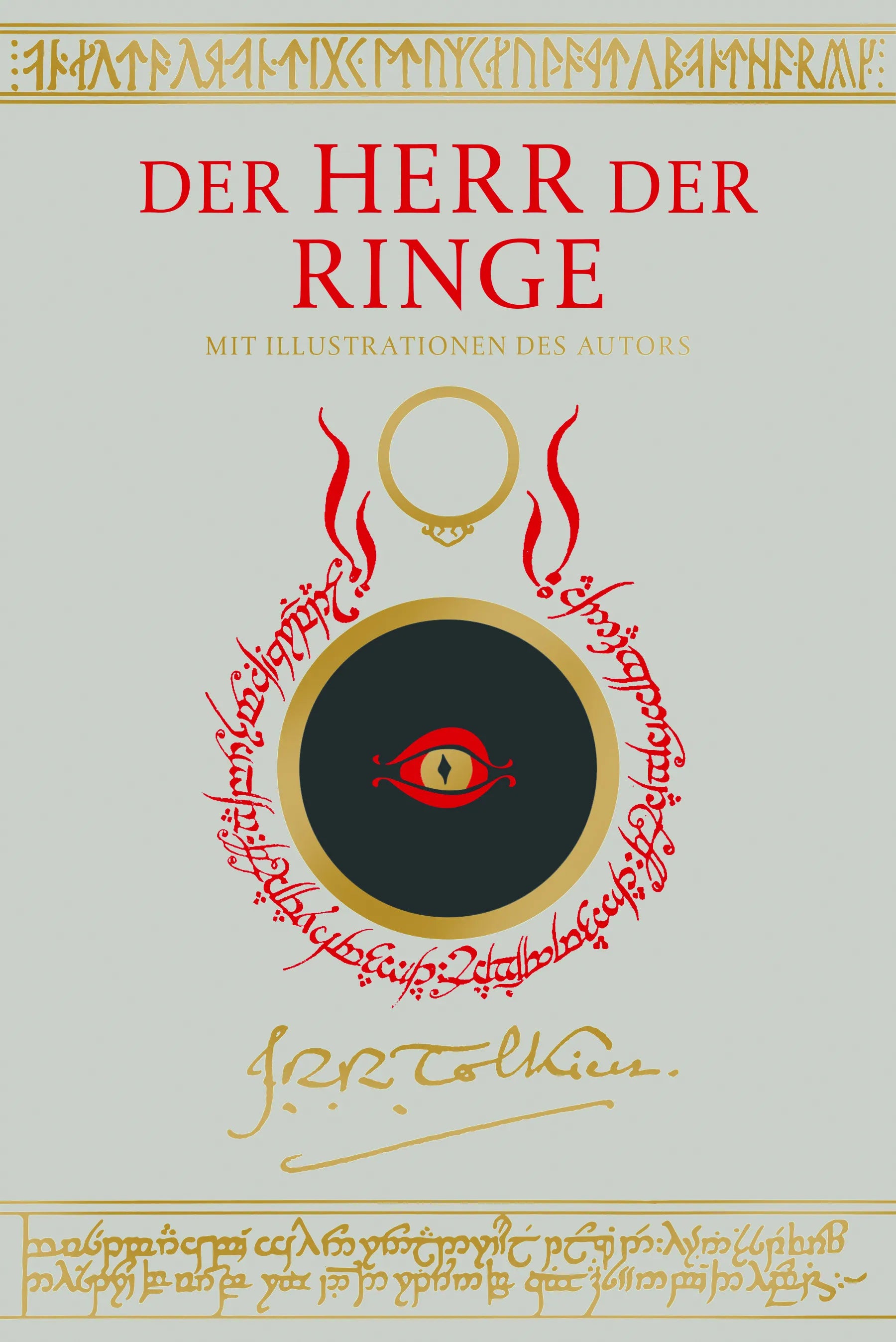 Buchcover von 'Der Herr der Ringe' - Gebundene Ausgabe von J.R.R. Tolkien