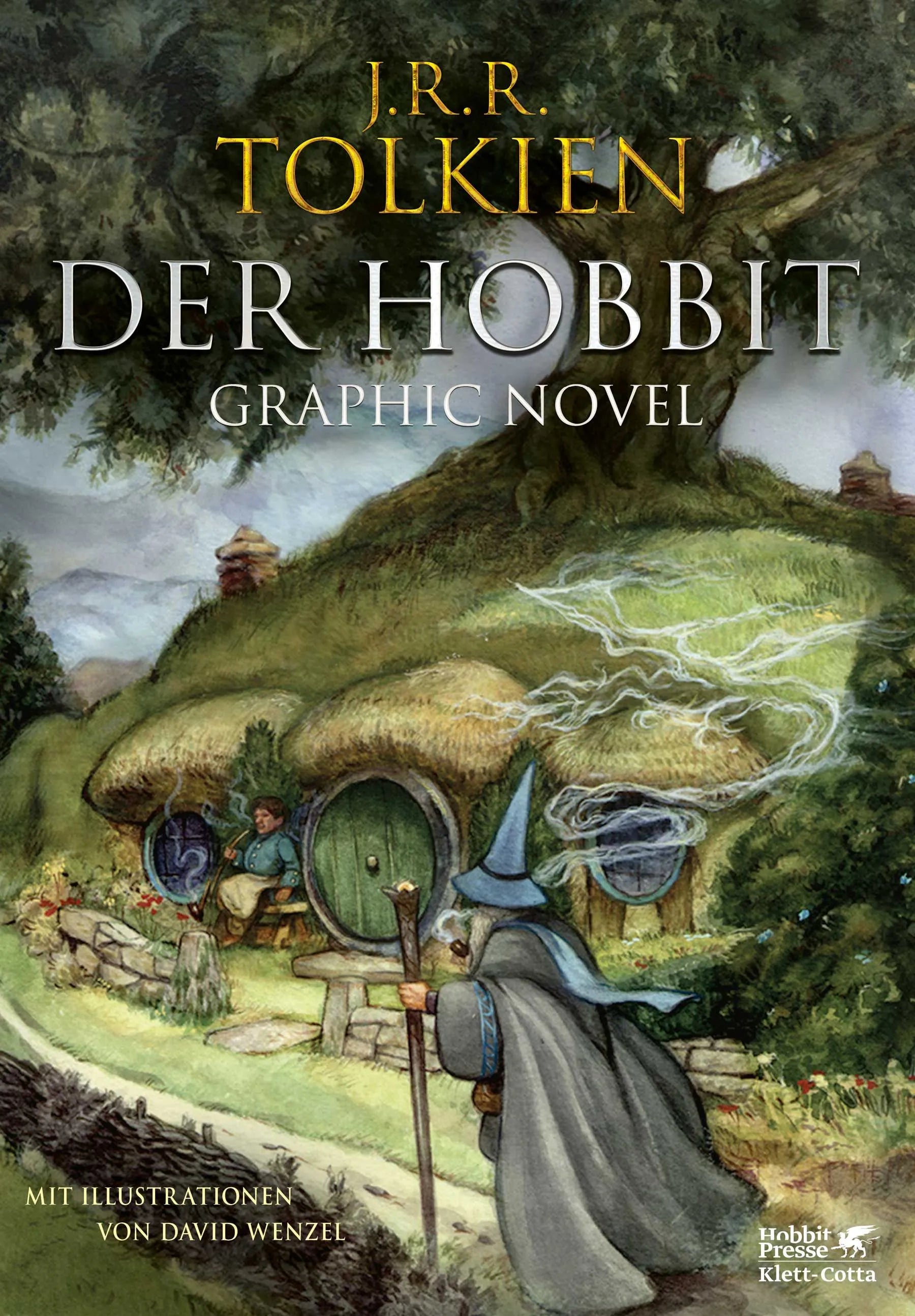 Cover: Der Hobbit - Die Graphic Novel (Hardcover) von J.R.R. Tolkien