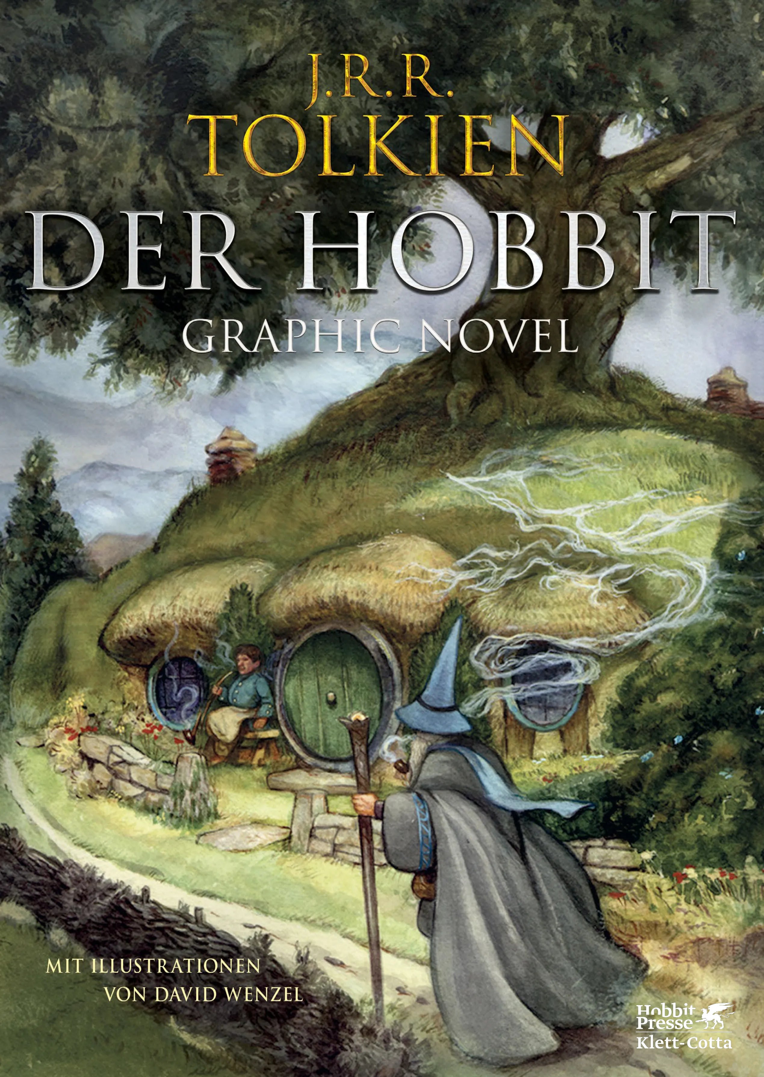 Cover: Der Hobbit - Die Graphic Novel (Hardcover) von J.R.R. Tolkien
