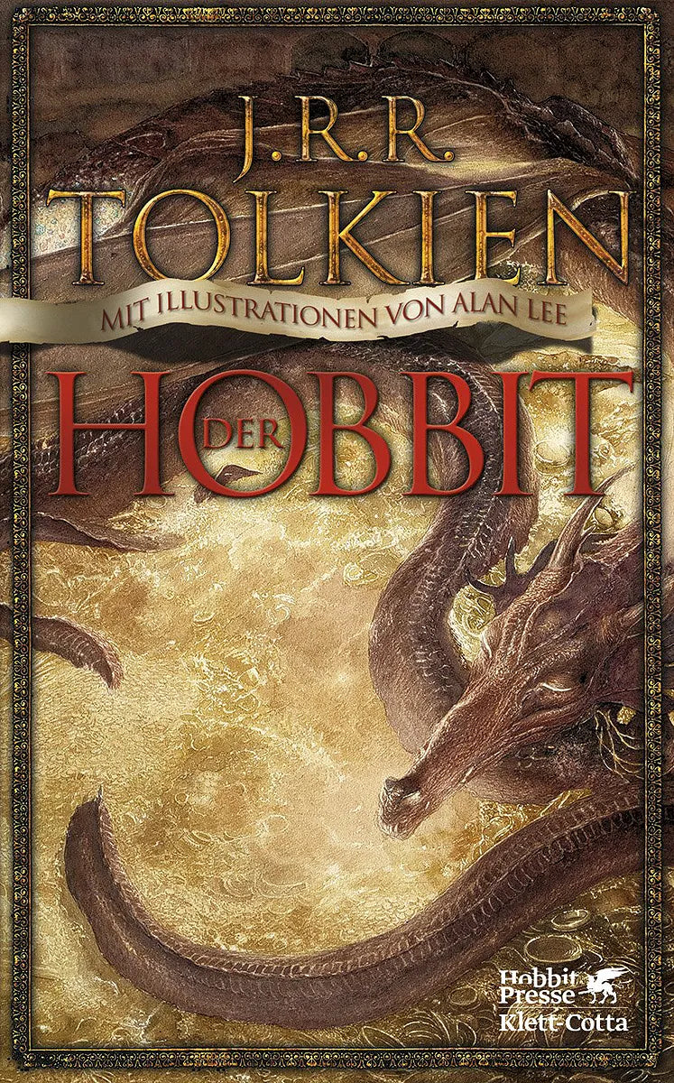 Buchcover von 'Der Hobbit' - Gebundene Ausgabe von J.R.R. Tolkien